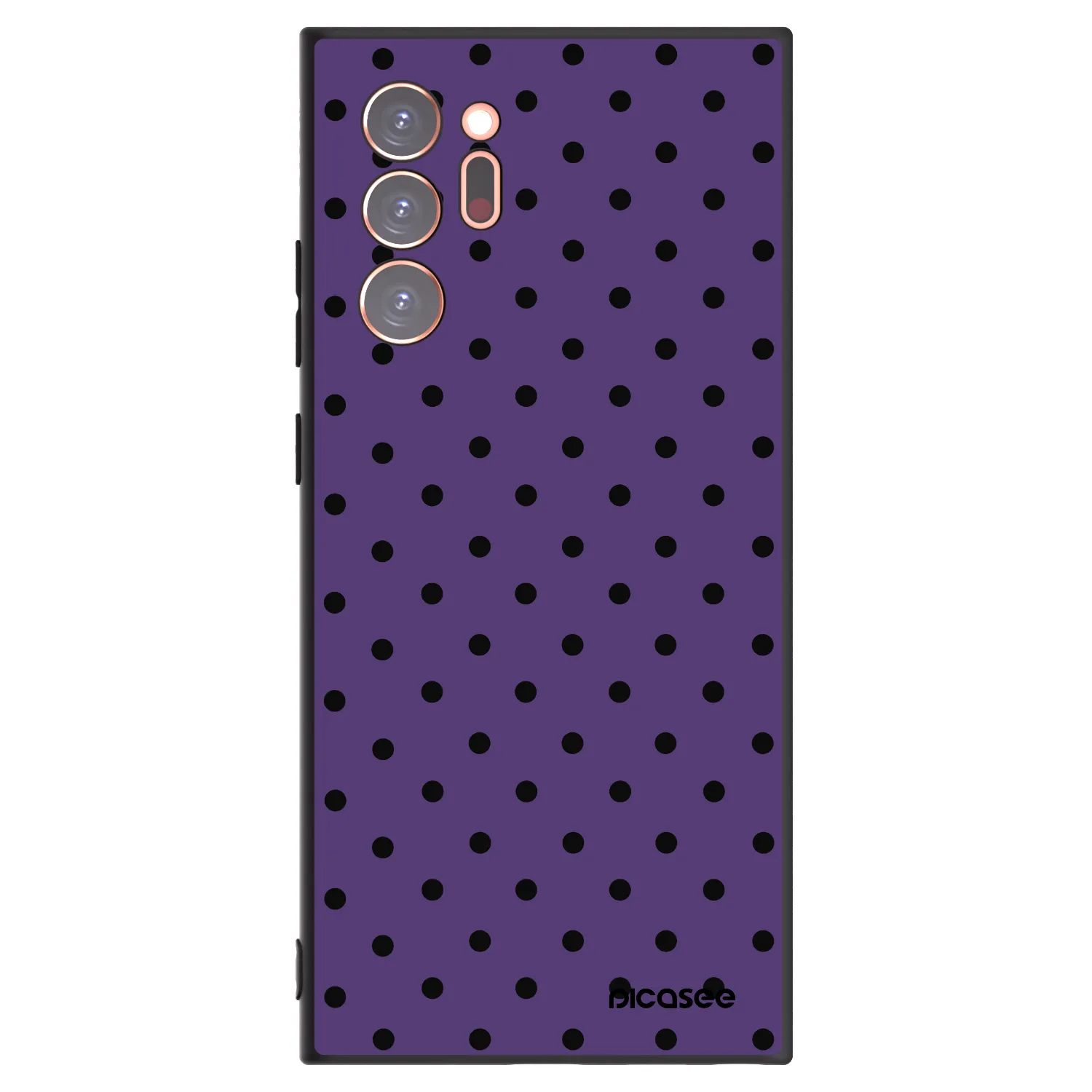 Picasee crna silikonska maskica za Samsung Galaxy Note 20 Ultra - Flickers 2