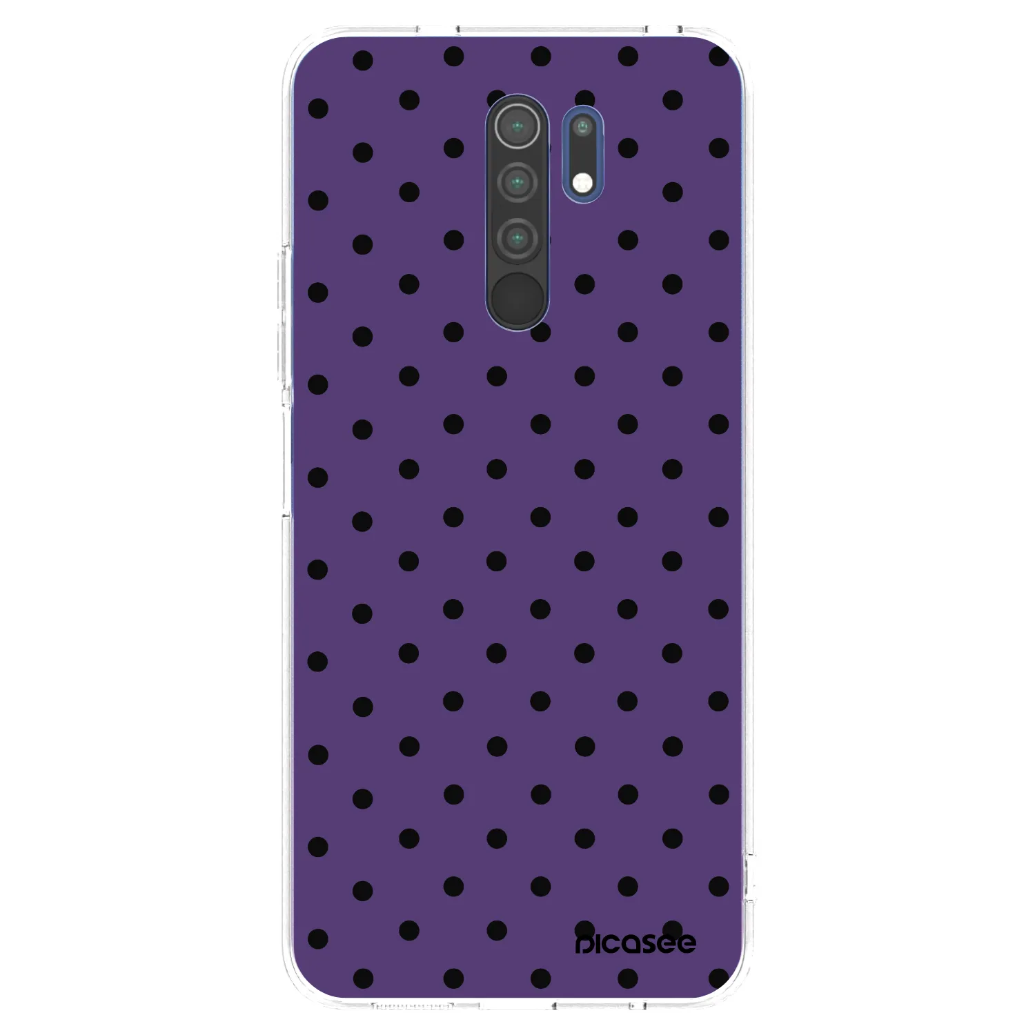 Picasee silikonska prozirna maskica za Xiaomi Redmi 9 - Flickers 2
