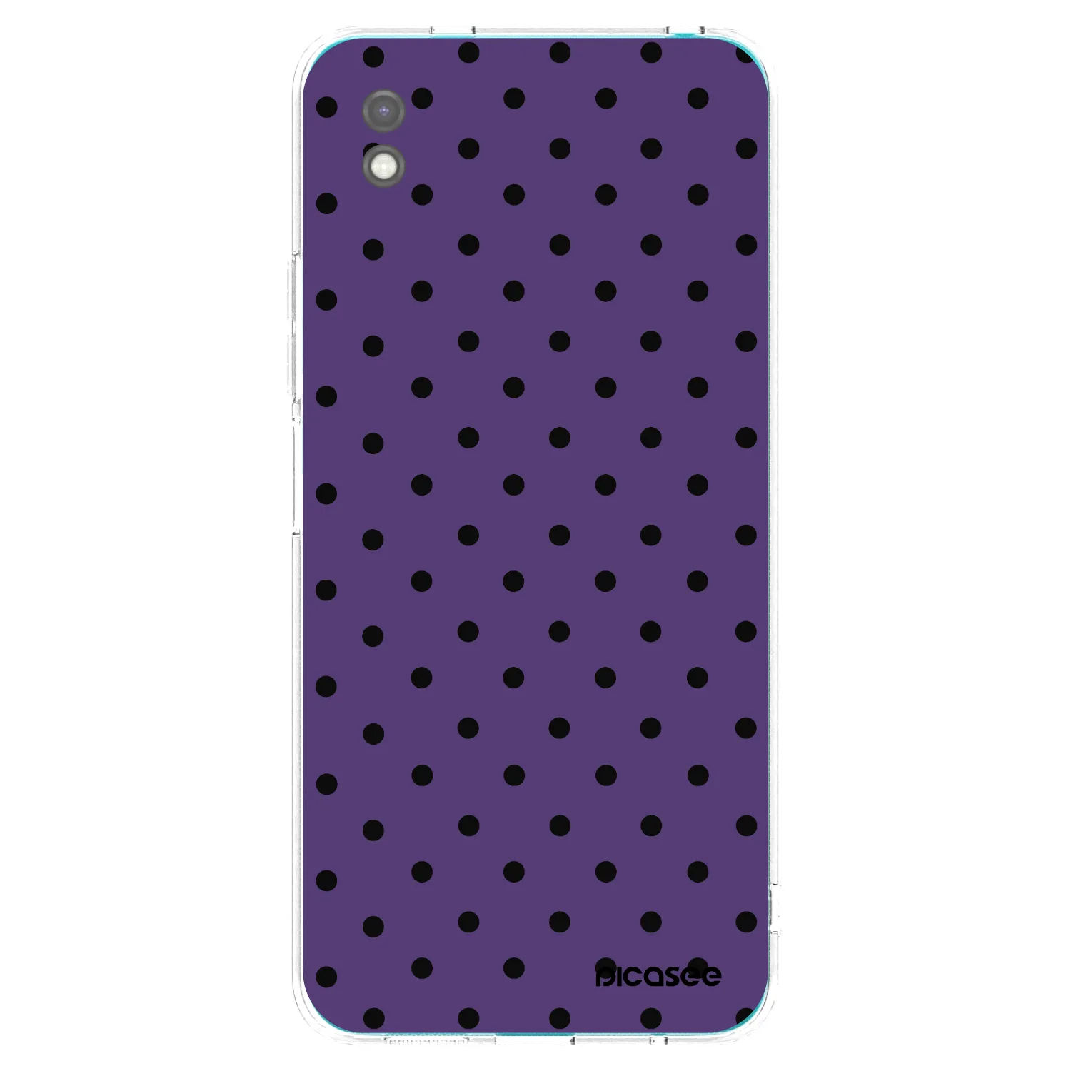 Picasee crna silikonska maskica za Xiaomi Redmi 9A - Flickers 2