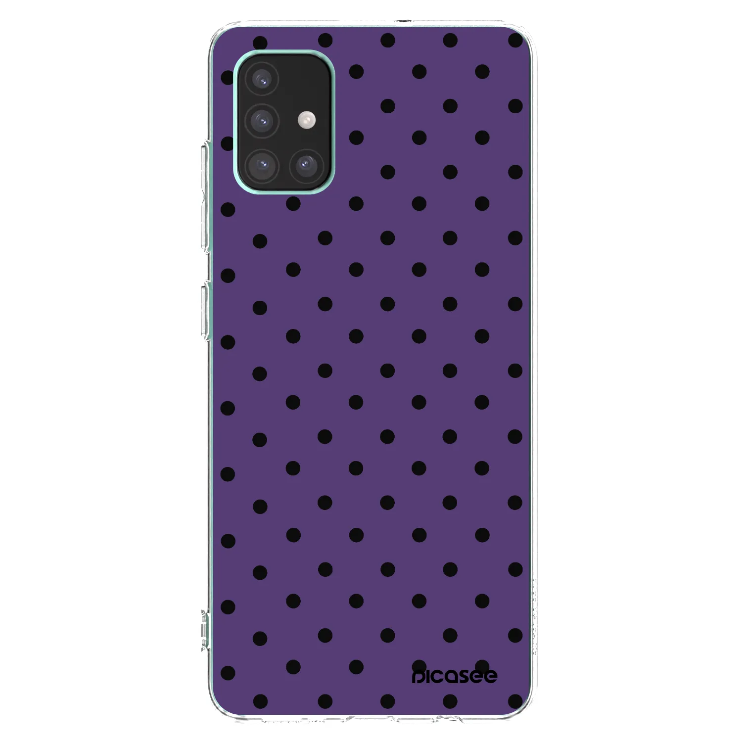 Picasee silikonska prozirna maskica za Samsung Galaxy M51 M515F - Flickers 2