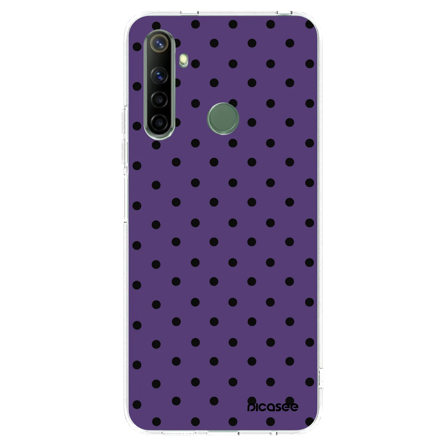 Picasee silikonska prozirna maskica za Realme 6i - Flickers 2