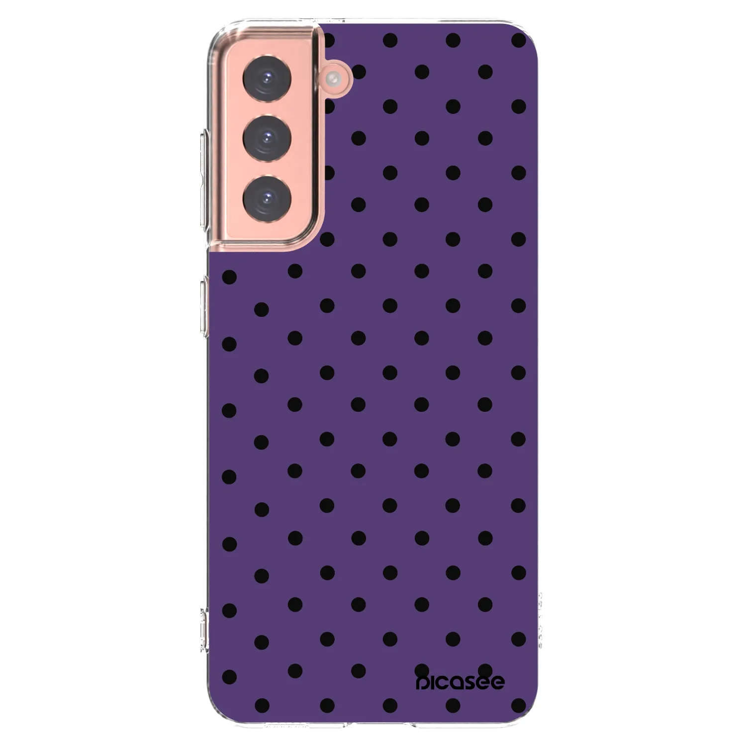 Picasee silikonska prozirna maskica za Samsung Galaxy S21 5G G991B - Flickers 2