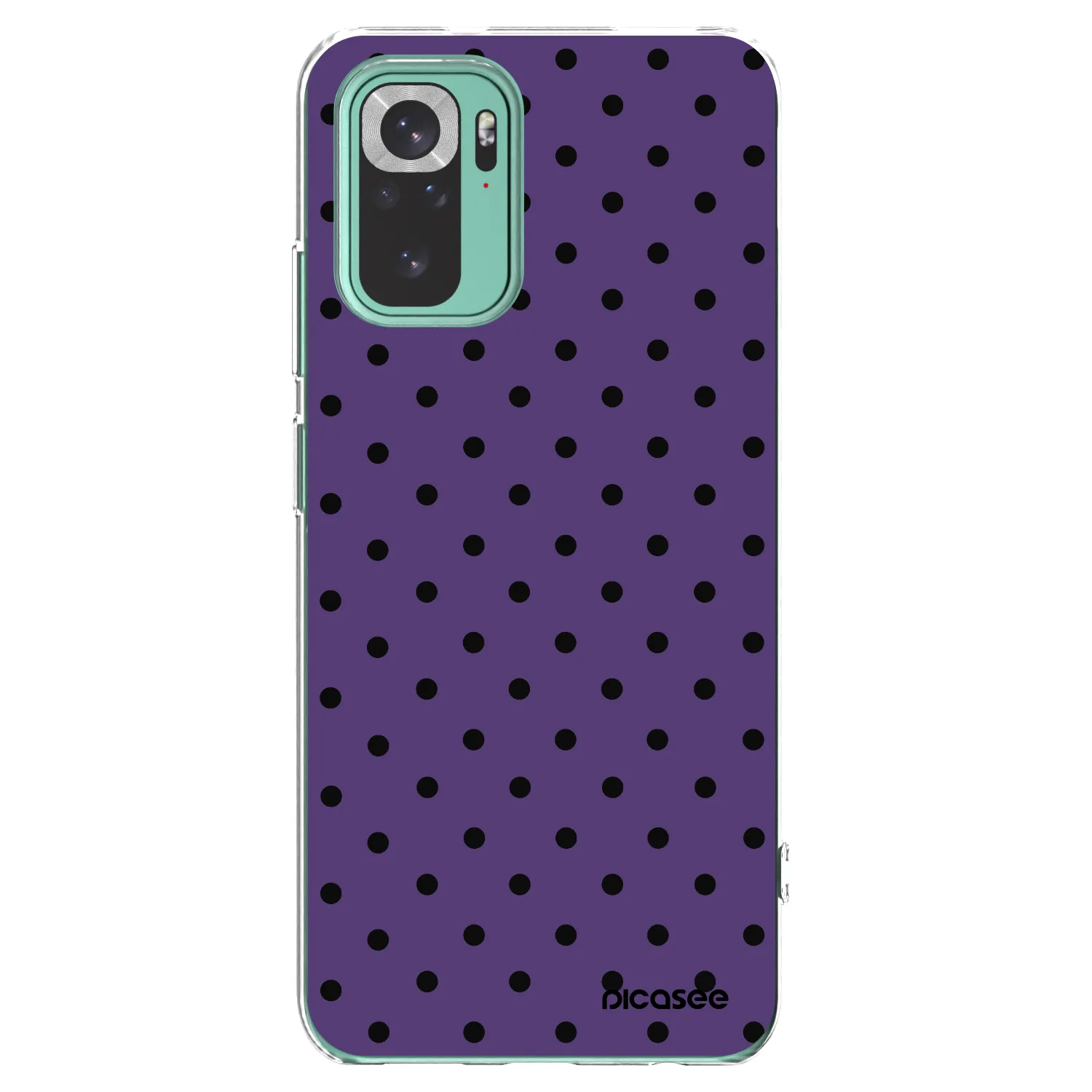 Picasee silikonska prozirna maskica za Xiaomi Redmi Note 10 Pro - Flickers 2