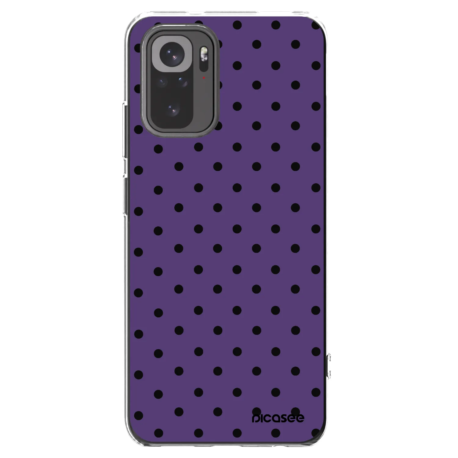 Picasee silikonska prozirna maskica za Xiaomi Redmi Note 10S - Flickers 2