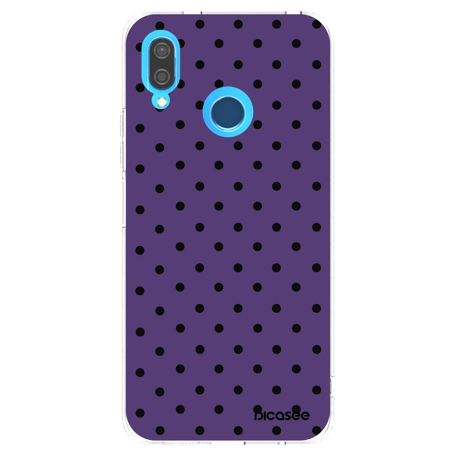 Picasee silikonska prozirna maskica za Huawei P20 Lite - Flickers 2