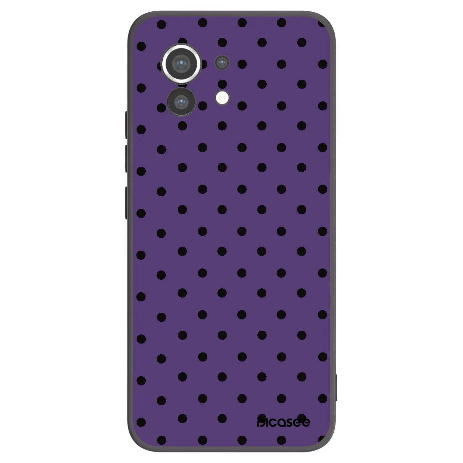 Picasee crna silikonska maskica za Xiaomi Mi 11 - Flickers 2