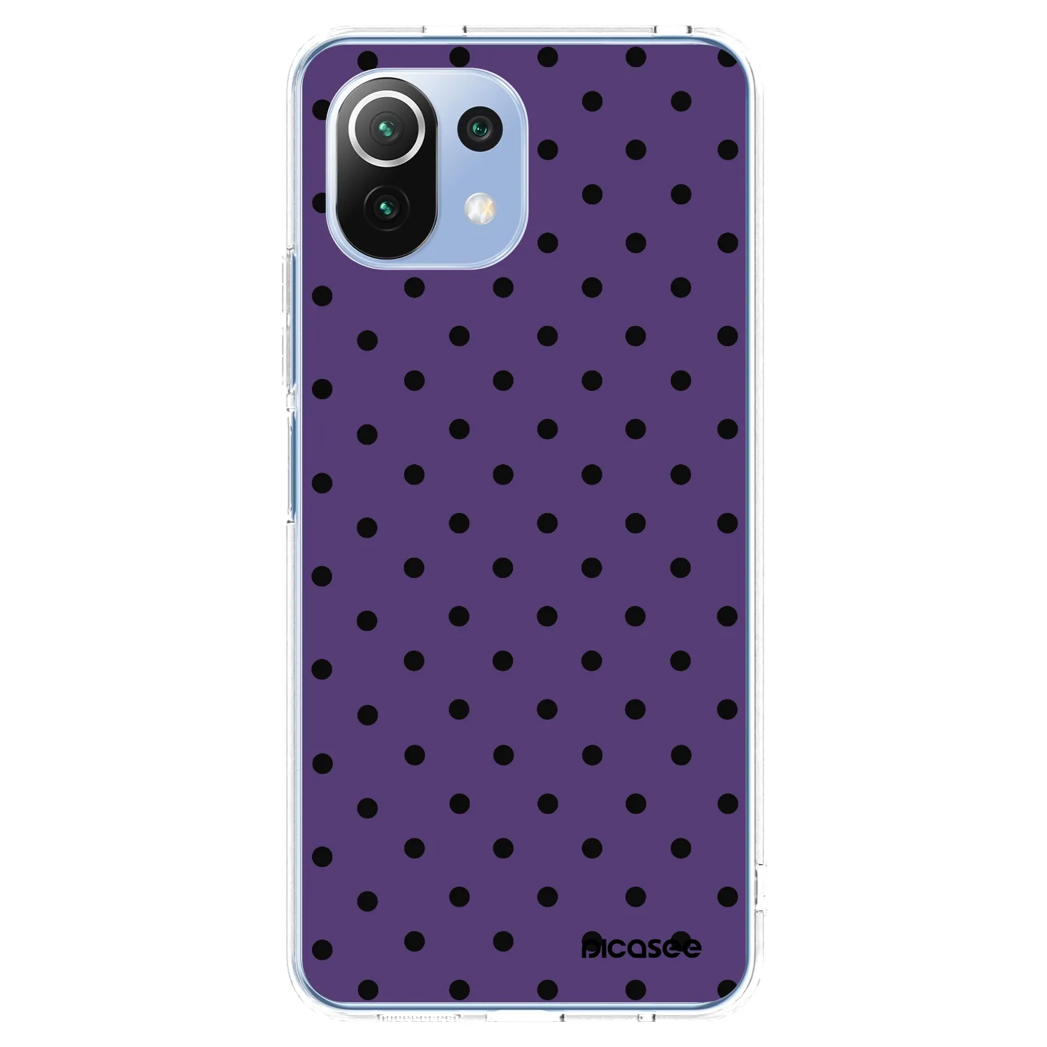 Picasee silikonska prozirna maskica za Xiaomi Mi 11 Lite - Flickers 2