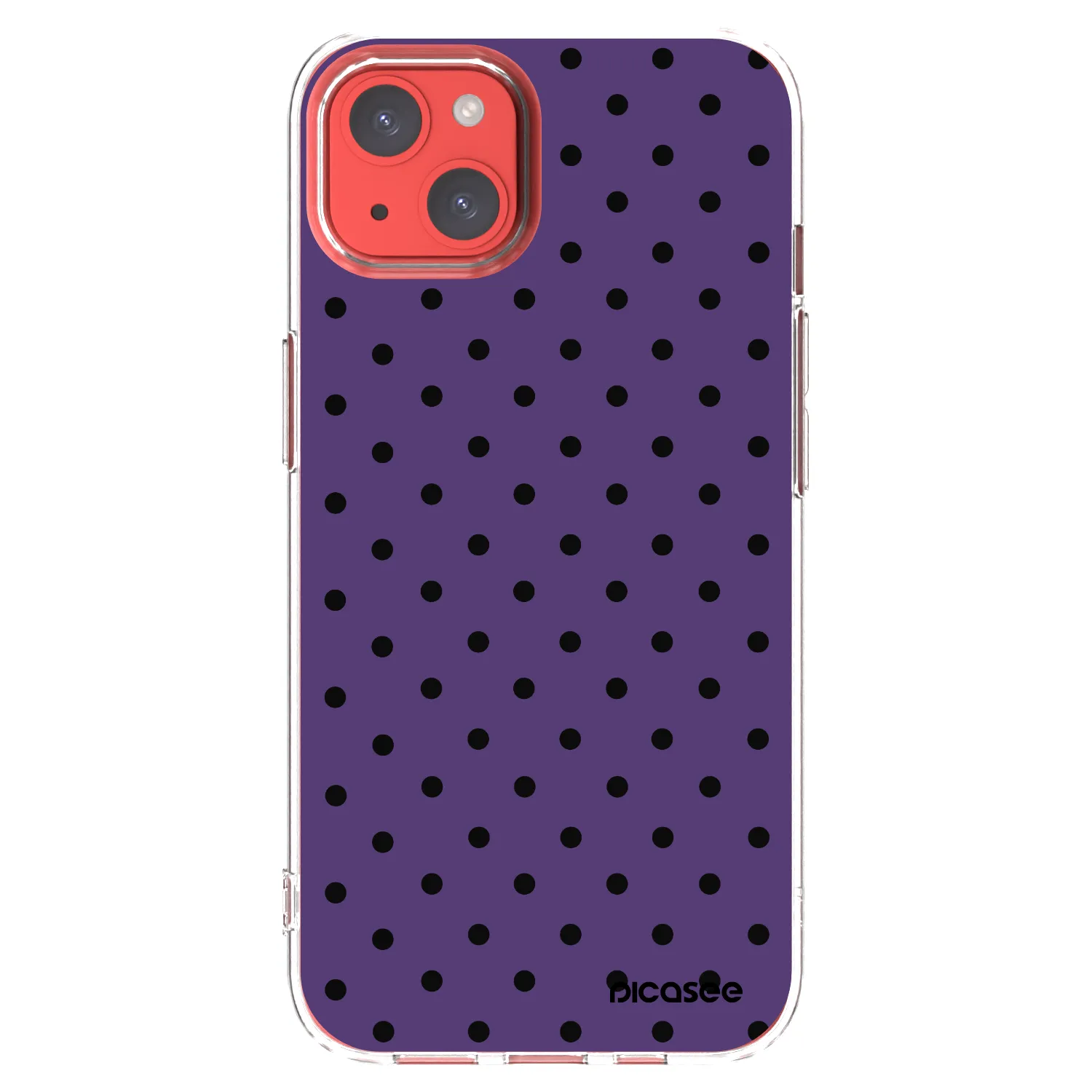 Picasee silikonska prozirna maskica za Apple iPhone 13 - Flickers 2