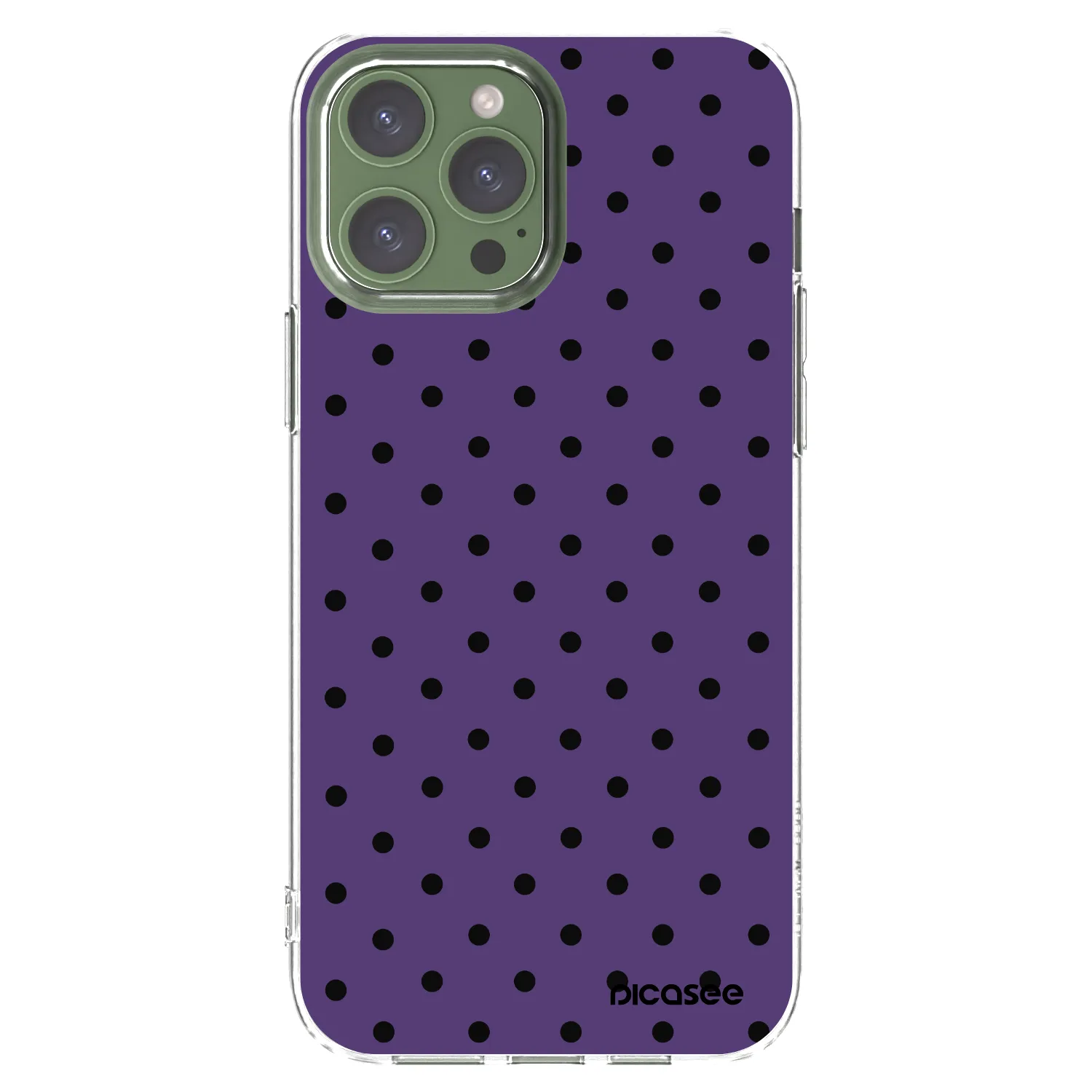 Picasee silikonska prozirna maskica za Apple iPhone 13 Pro Max - Flickers 2