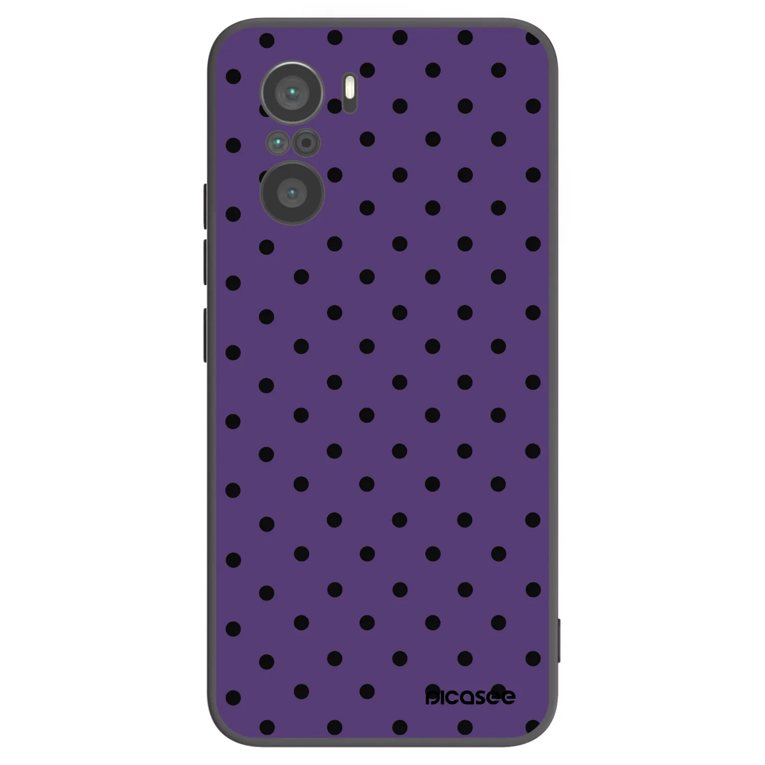 Picasee crna silikonska maskica za Xiaomi Poco F3 - Flickers 2