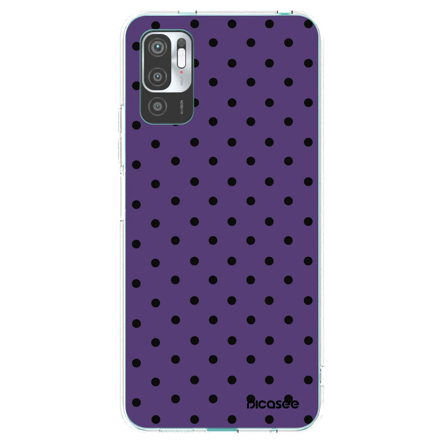 Picasee silikonska prozirna maskica za Xiaomi Redmi Note 10 5G - Flickers 2