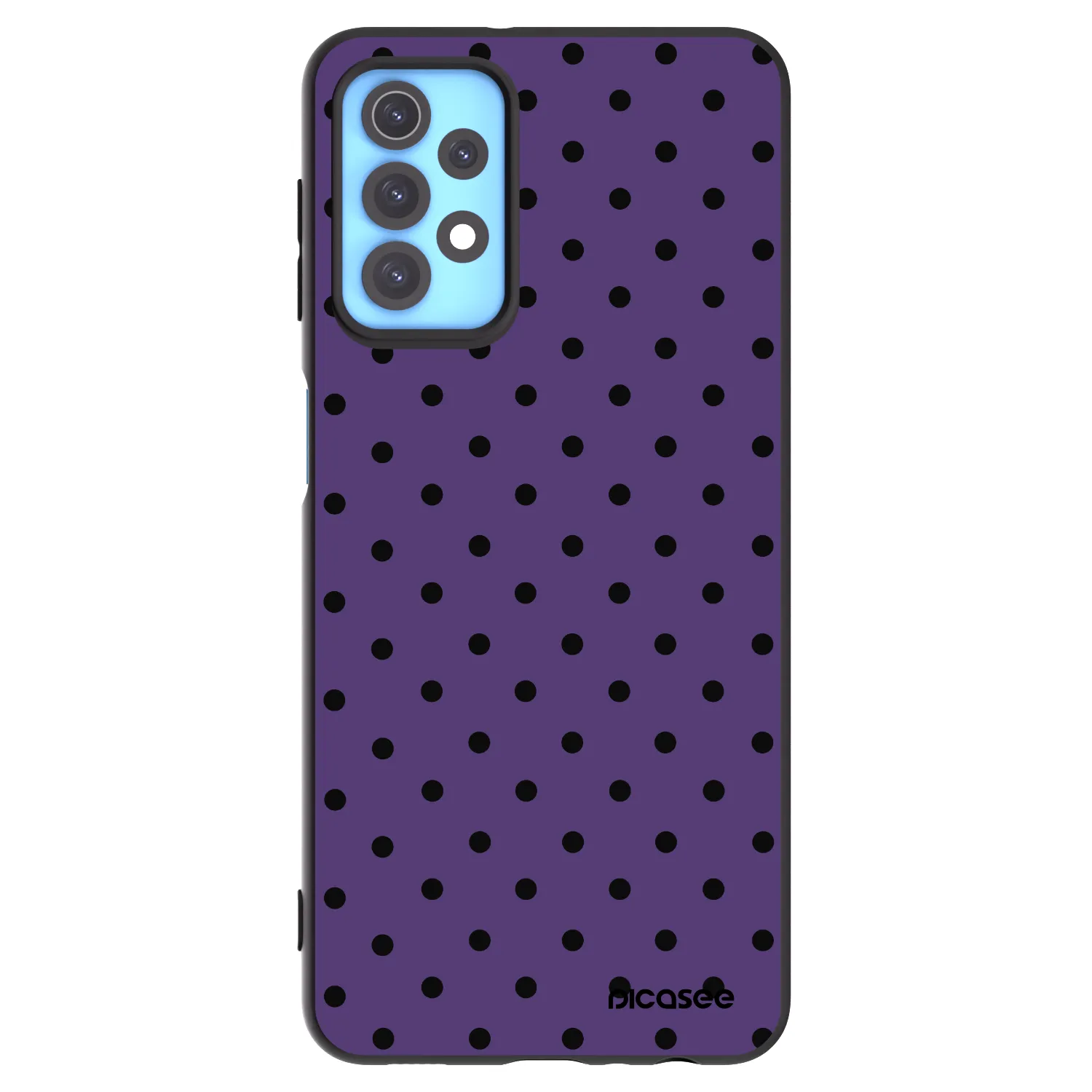 Picasee crna silikonska maskica za Samsung Galaxy A32 4G SM-A325F - Flickers 2