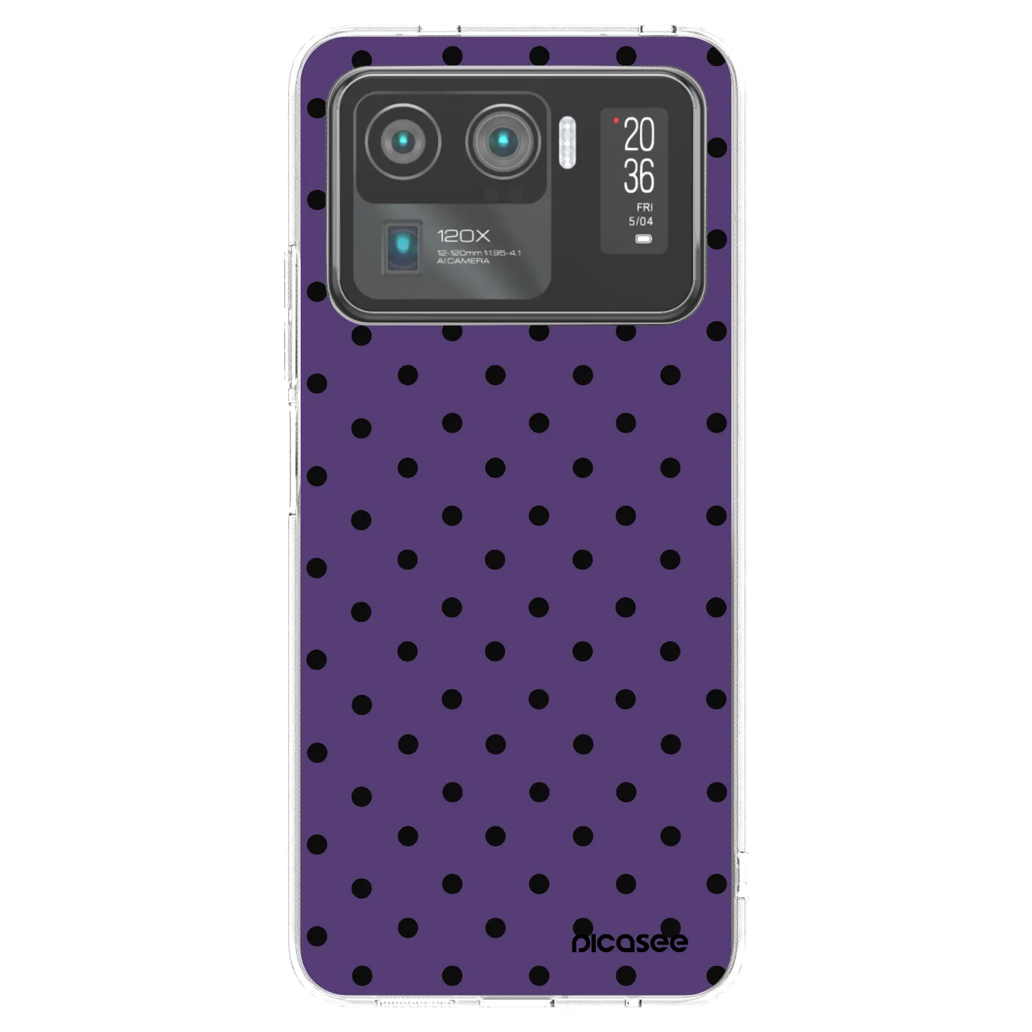Picasee silikonska prozirna maskica za Xiaomi Mi 11 Ultra - Flickers 2