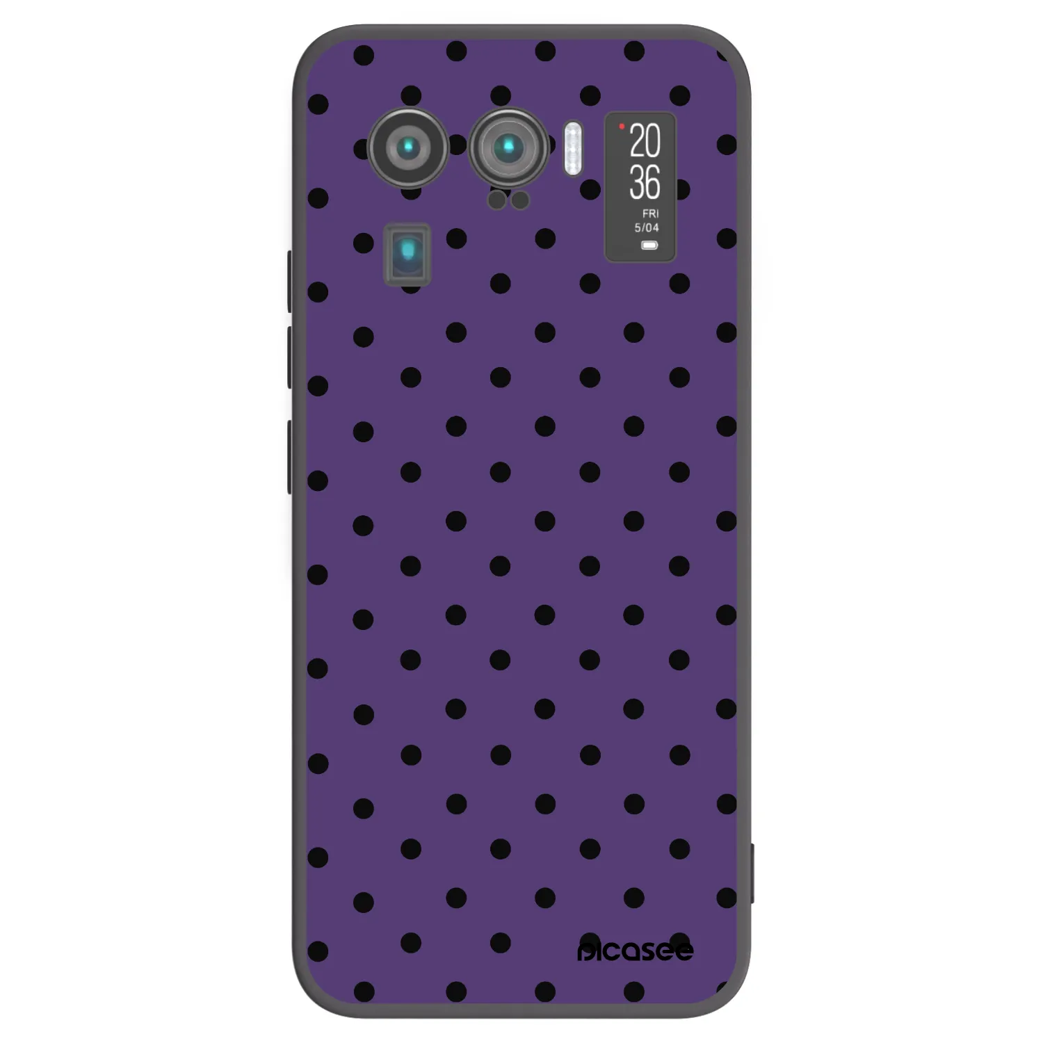 Picasee crna silikonska maskica za Xiaomi Mi 11 Ultra - Flickers 2
