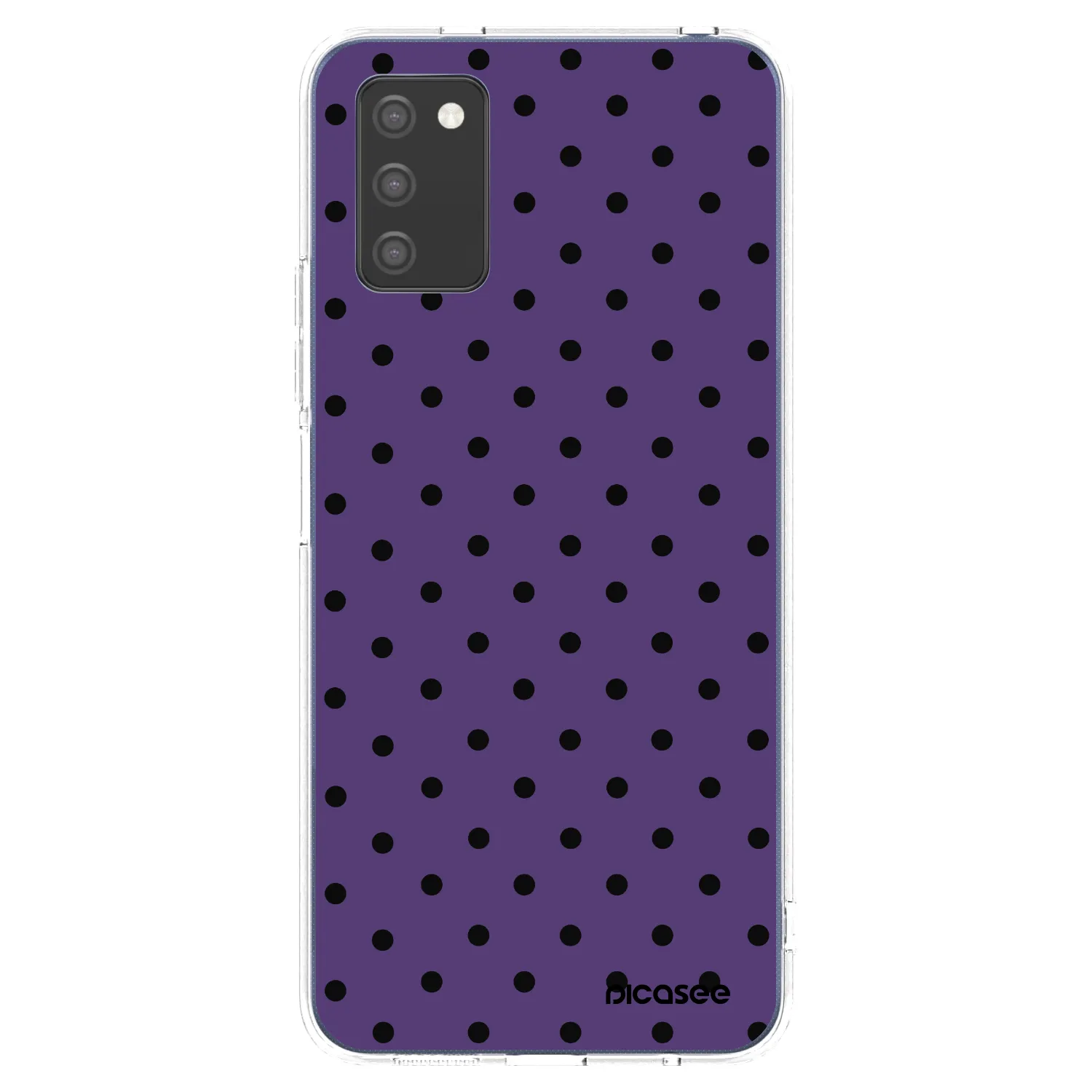 Picasee silikonska prozirna maskica za Samsung Galaxy A02s A025G - Flickers 2