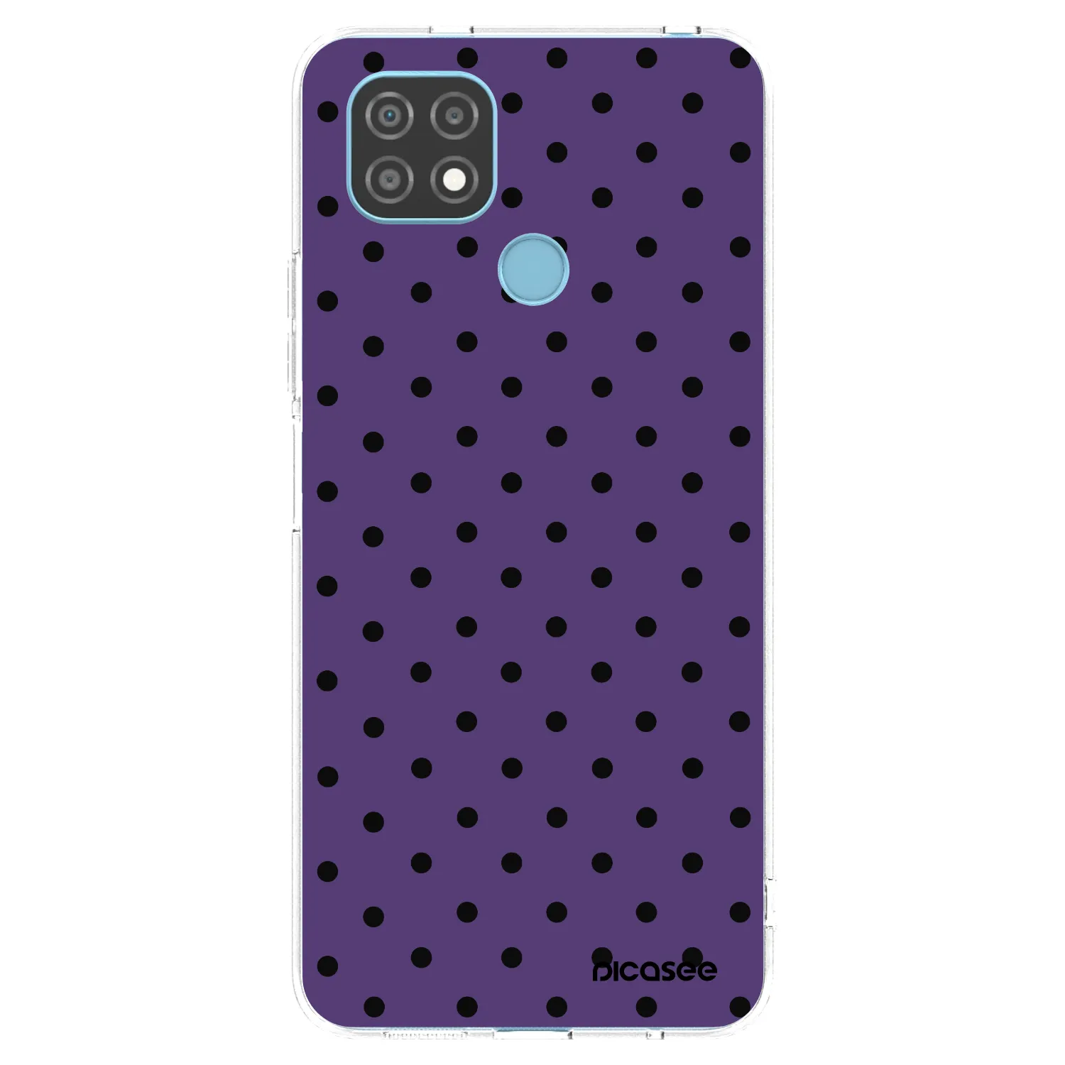 Picasee silikonska prozirna maskica za Realme C21 - Flickers 2