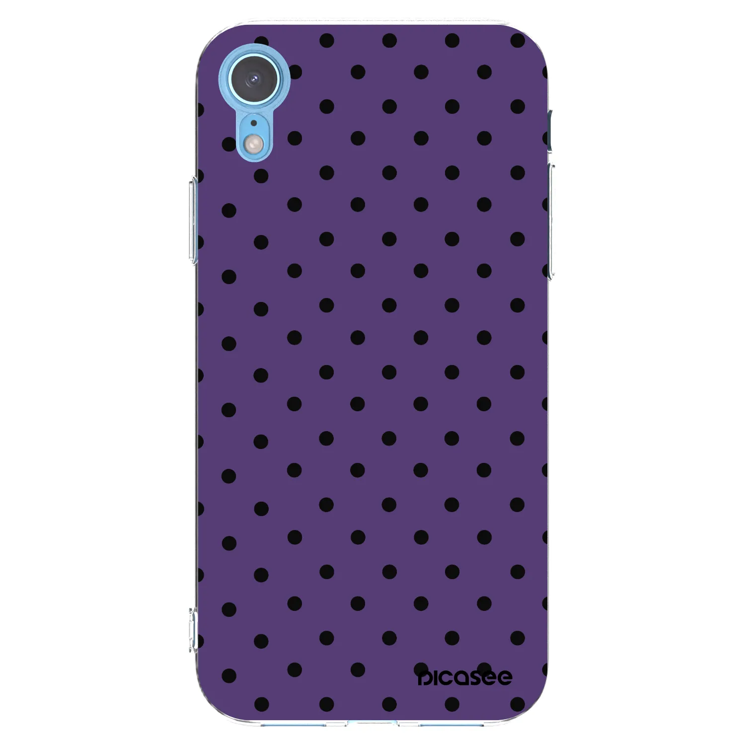 Picasee silikonska prozirna maskica za Apple iPhone XR - Flickers 2