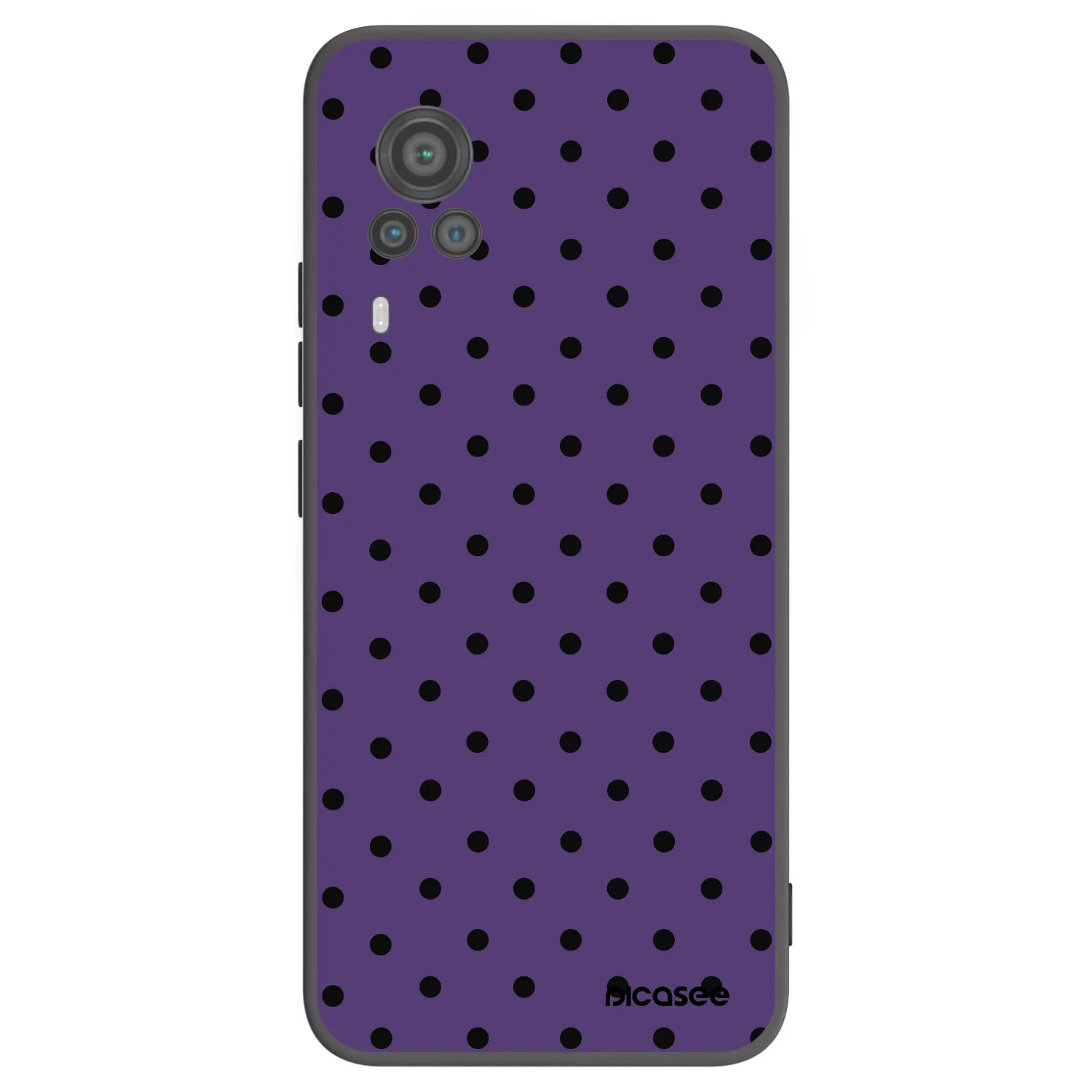 Picasee crna silikonska maskica za Vivo X60 Pro 5G - Flickers 2
