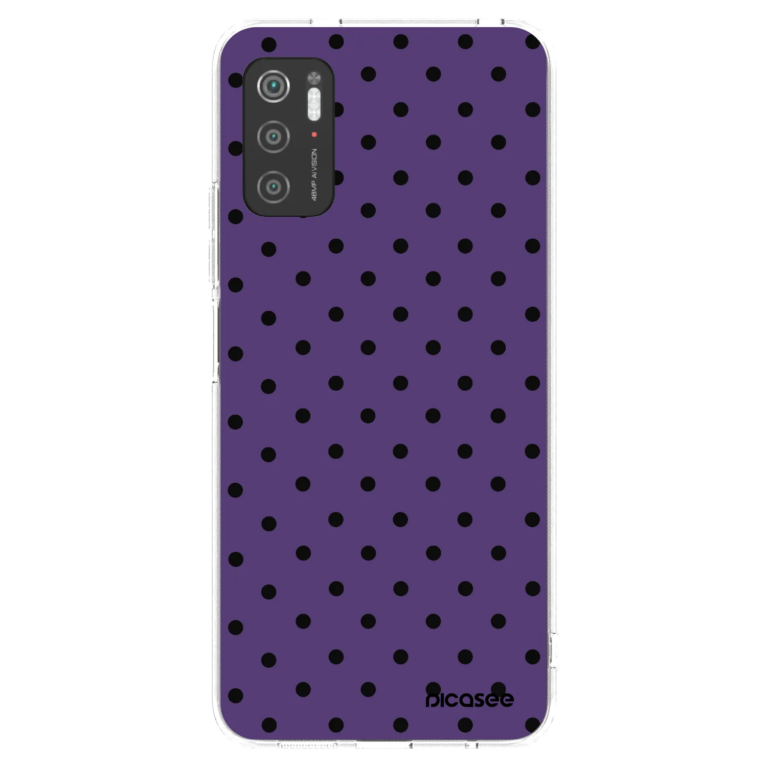 Picasee silikonska prozirna maskica za Xiaomi Poco M3 Pro 5G - Flickers 2