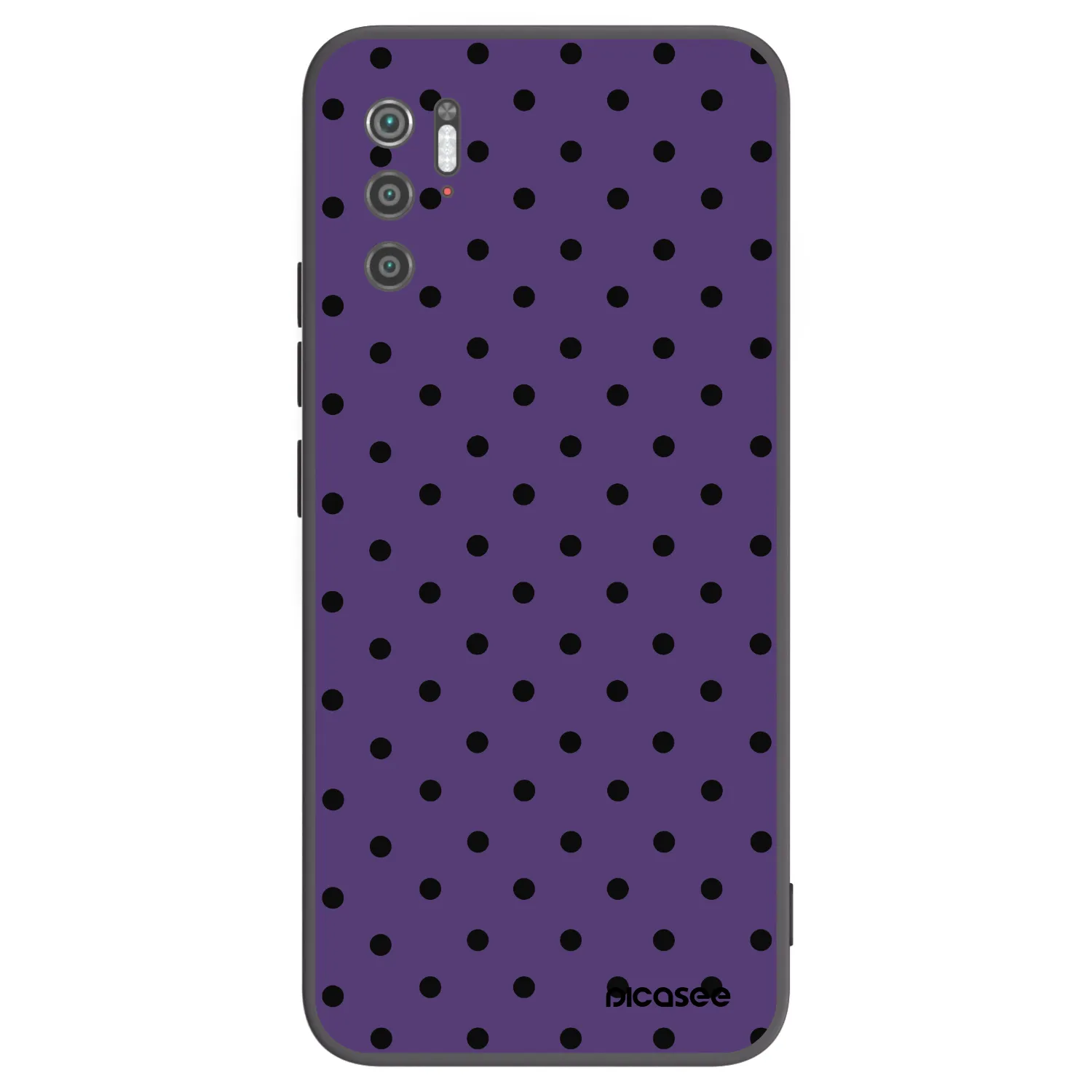 Picasee crna silikonska maskica za Xiaomi Poco M3 Pro 5G - Flickers 2