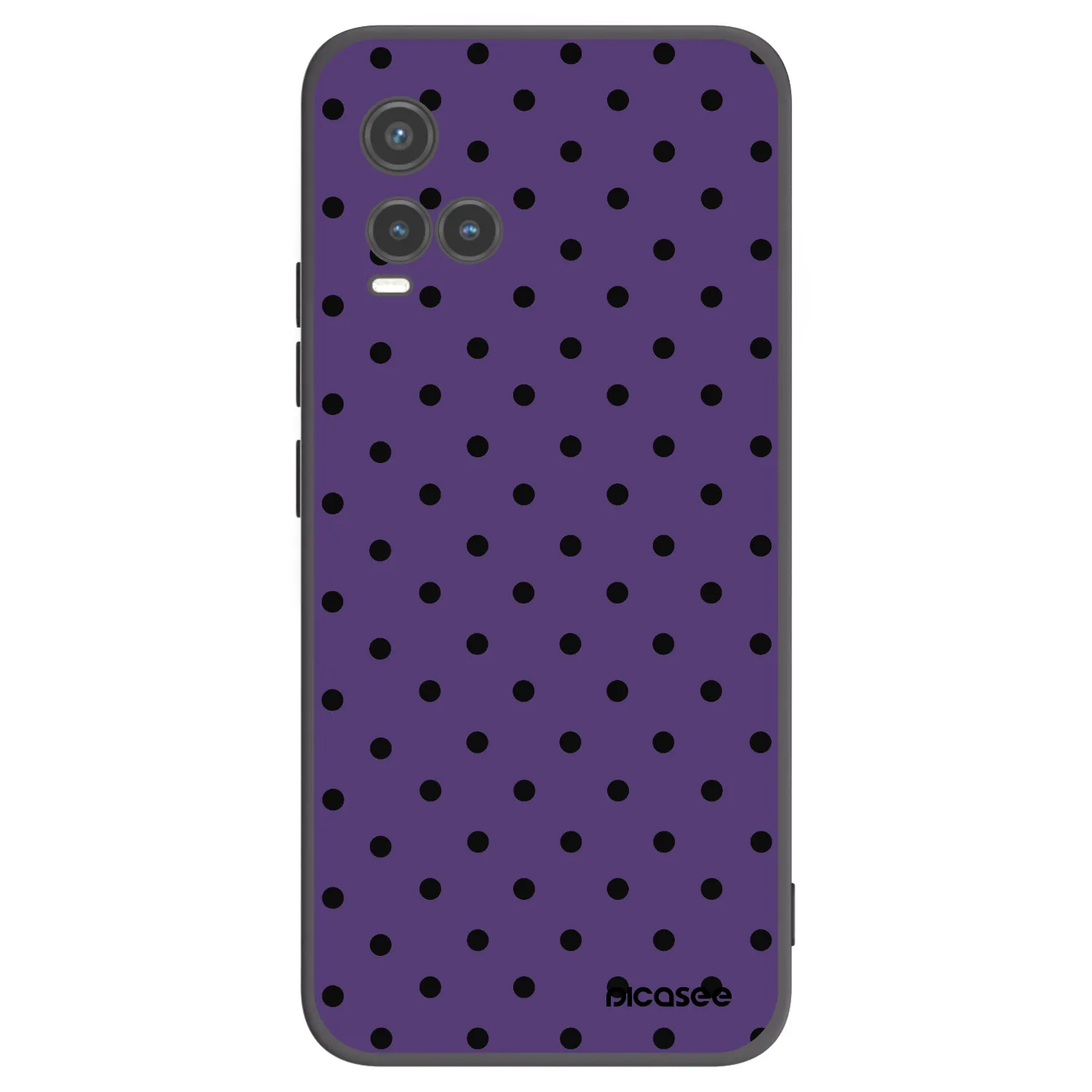 Picasee crna silikonska maskica za Vivo Y33s - Flickers 2