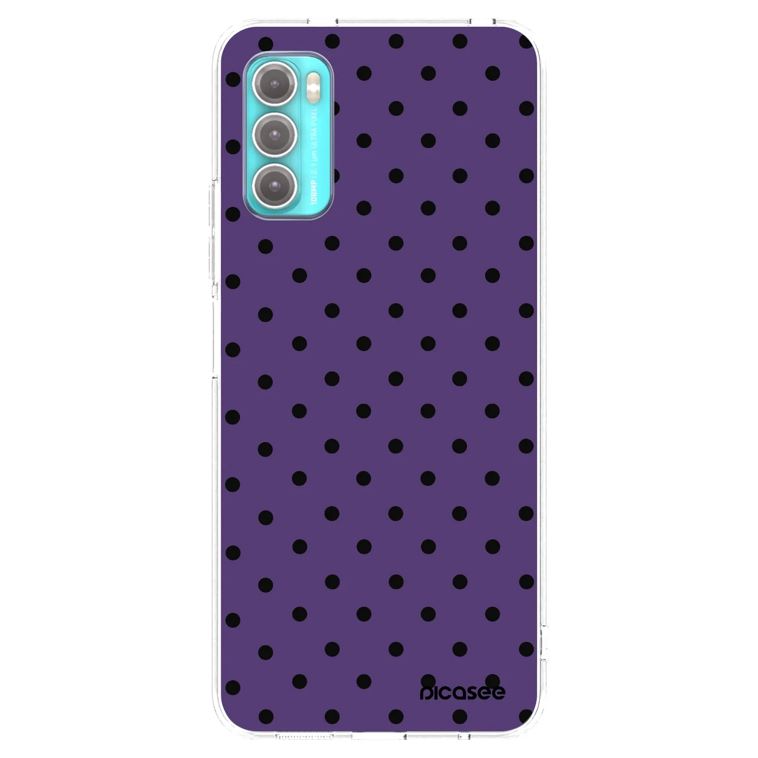 Picasee silikonska prozirna maskica za Motorola Moto G60 - Flickers 2