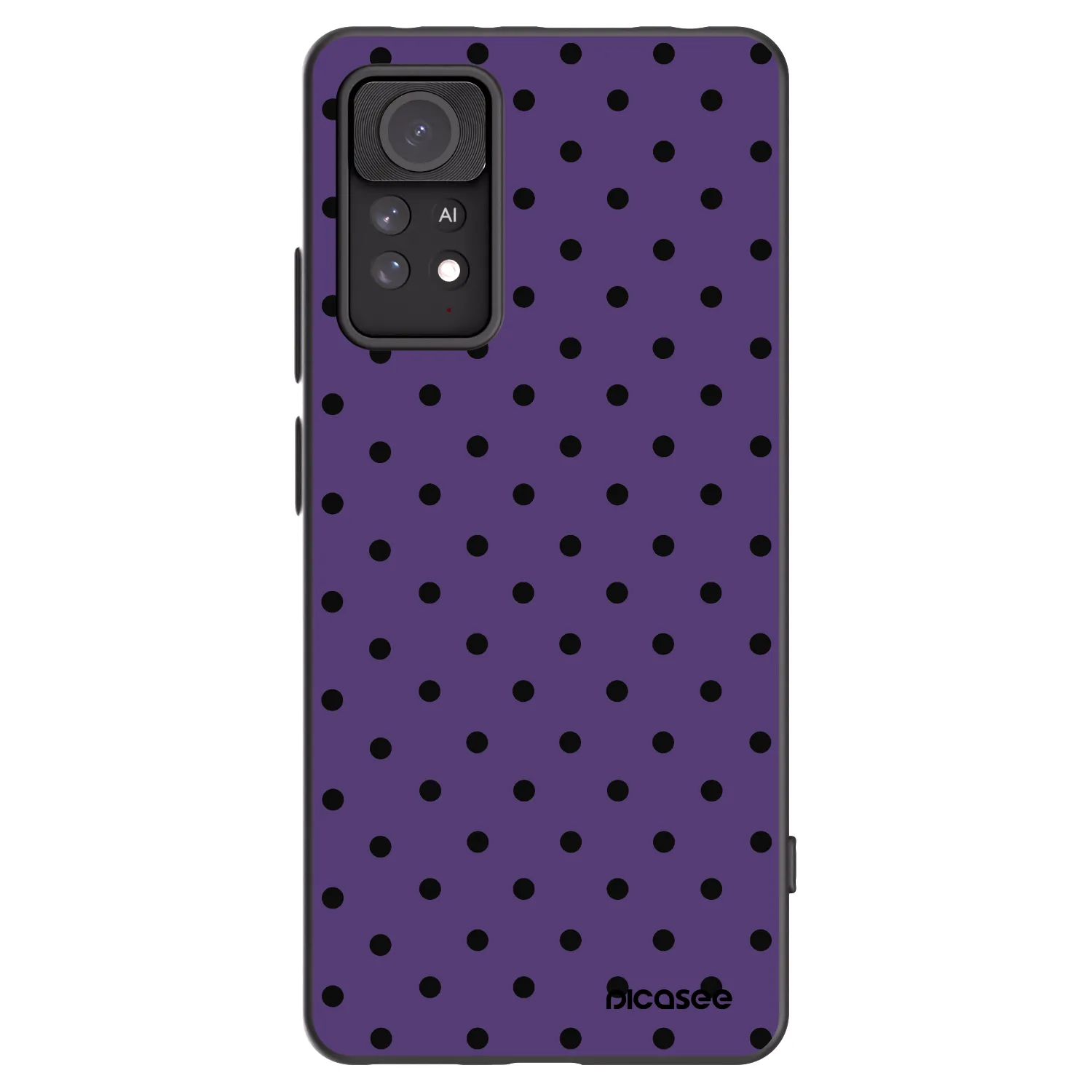 Picasee crna silikonska maskica za Xiaomi Redmi Note 11 Pro - Flickers 2