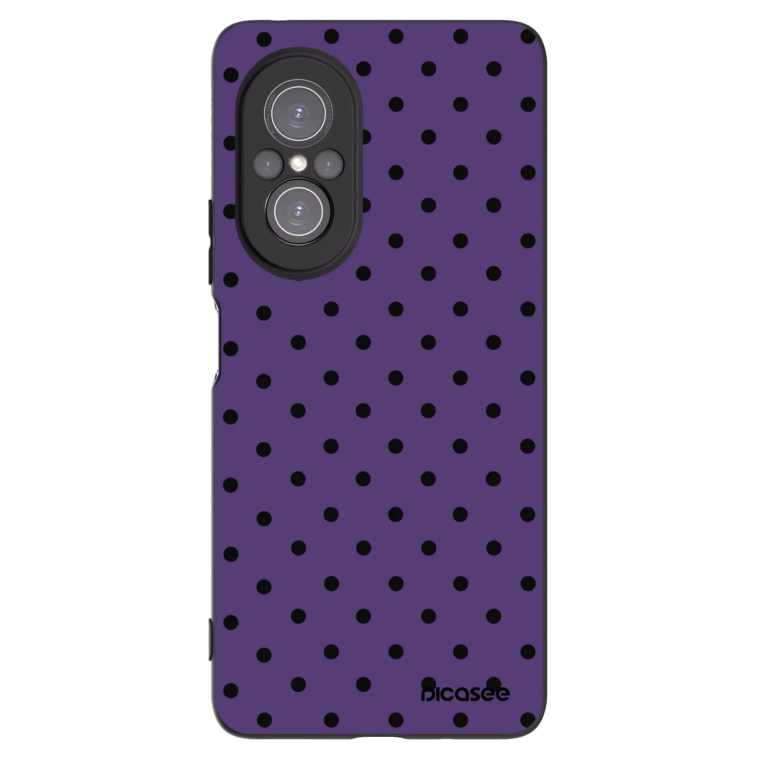 Picasee crna silikonska maskica za Huawei Nova 9 SE - Flickers 2