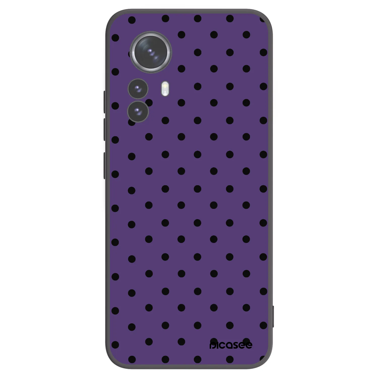 Picasee crna silikonska maskica za Xiaomi 12 Pro - Flickers 2