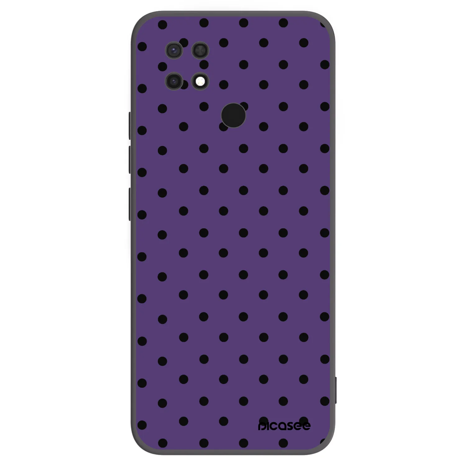 Picasee crna silikonska maskica za Xiaomi Redmi 10C - Flickers 2