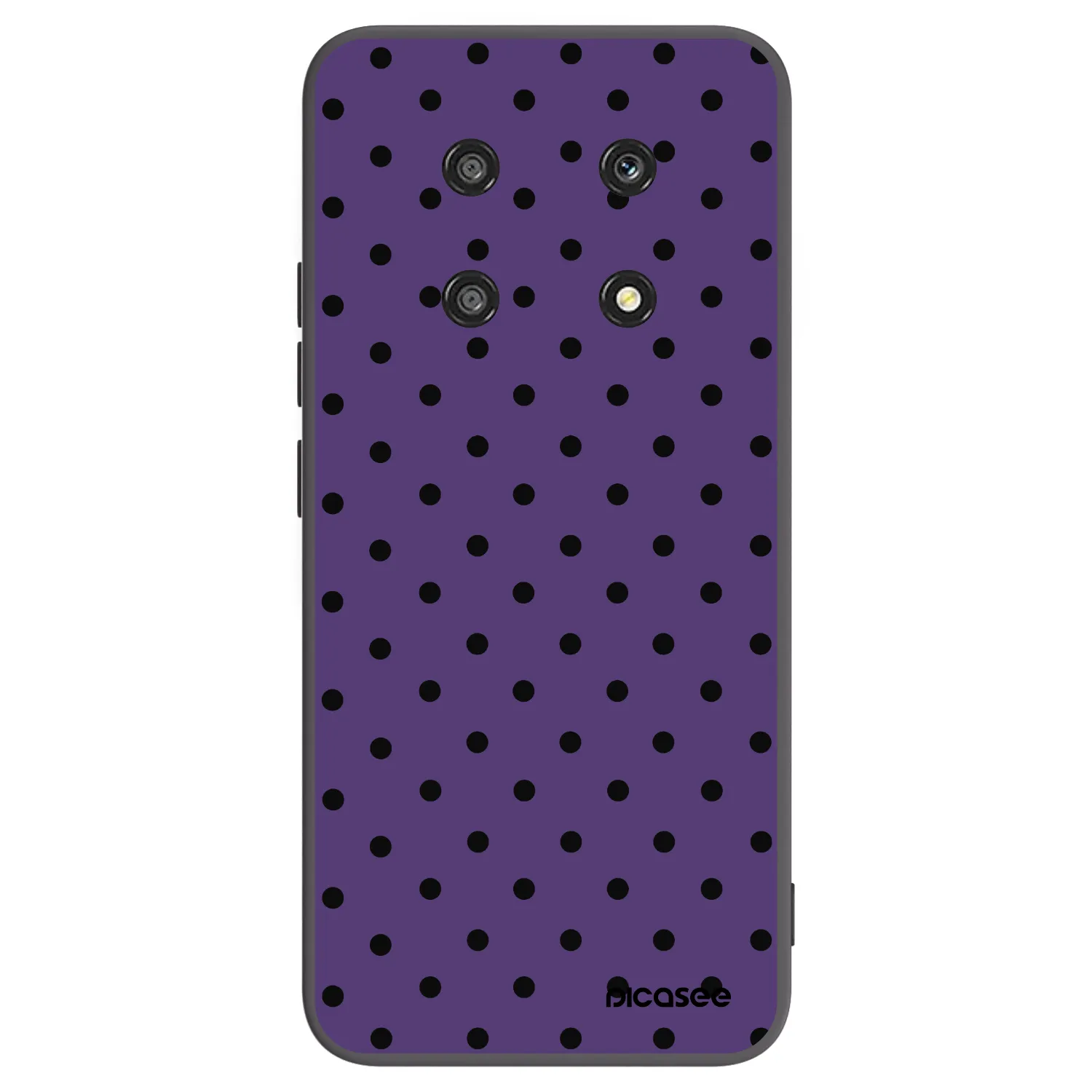Picasee crna silikonska maskica za Honor Magic4 Lite 5G - Flickers 2