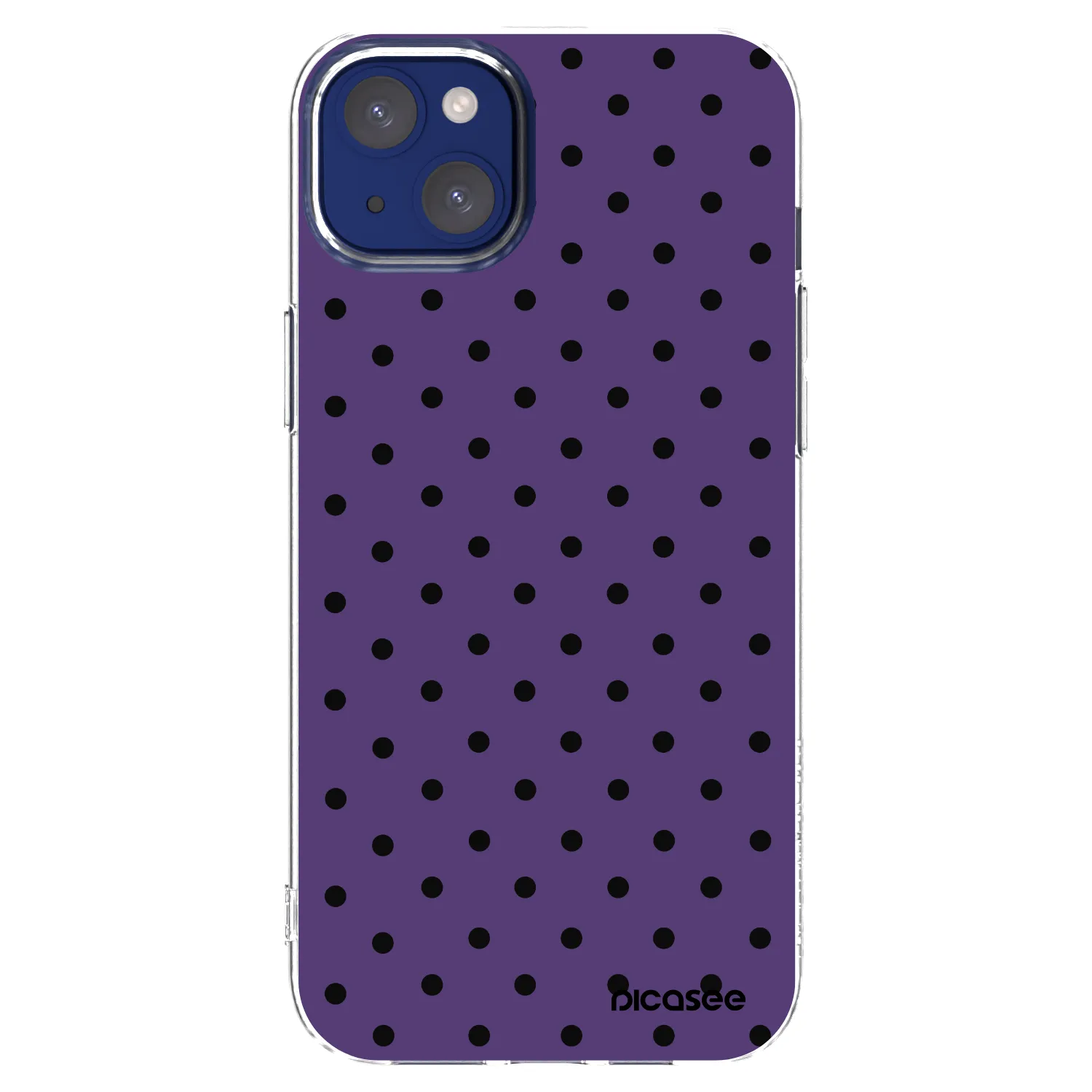 Picasee silikonska prozirna maskica za Apple iPhone 14 Plus - Flickers 2