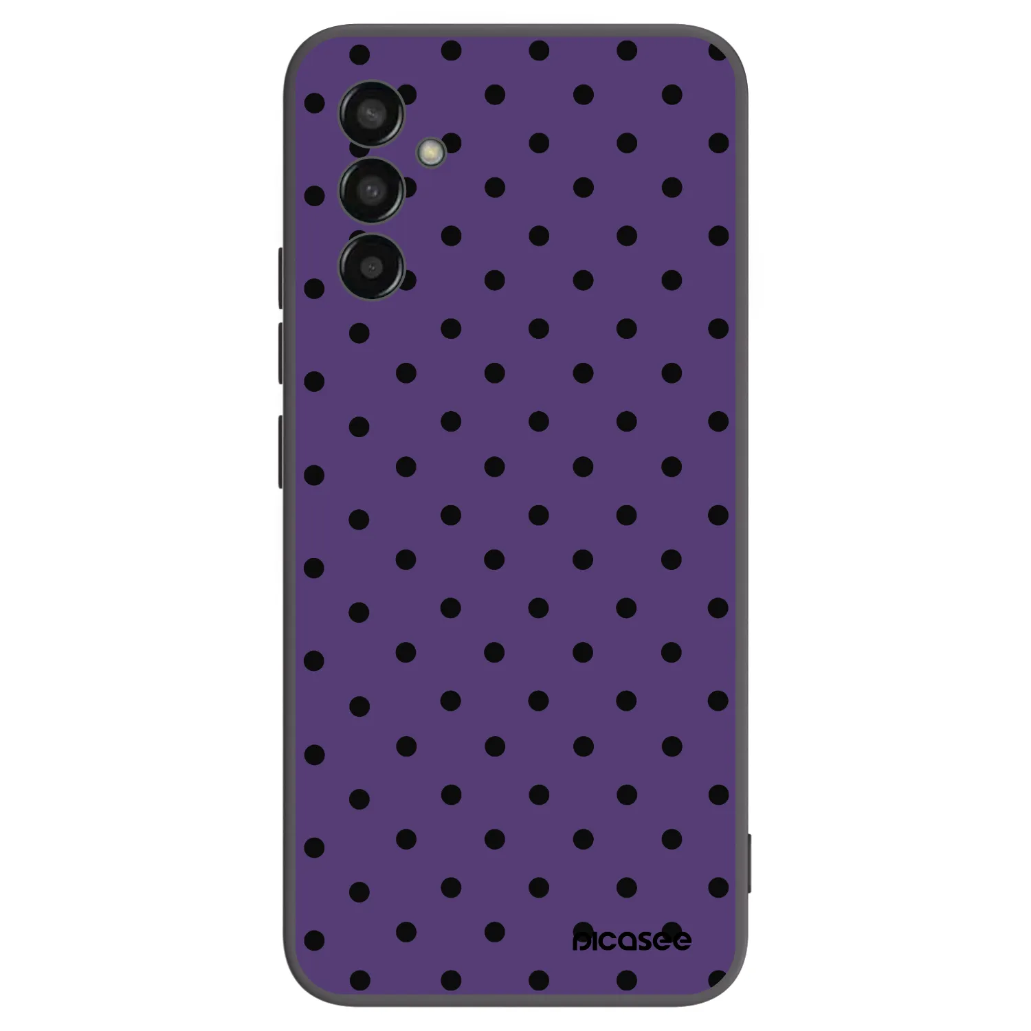 Picasee crna silikonska maskica za Samsung Galaxy M13 M135F - Flickers 2