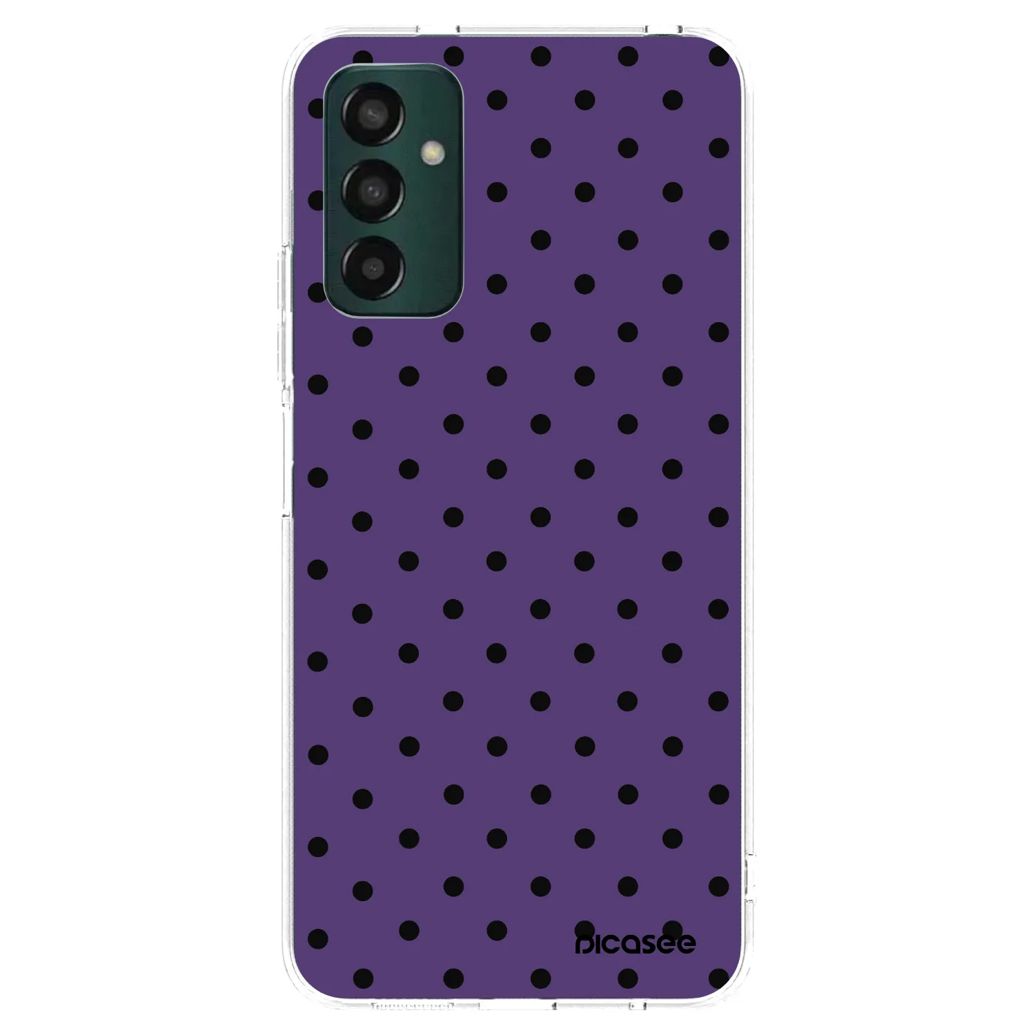 Picasee silikonska prozirna maskica za Samsung Galaxy M13 M135F - Flickers 2