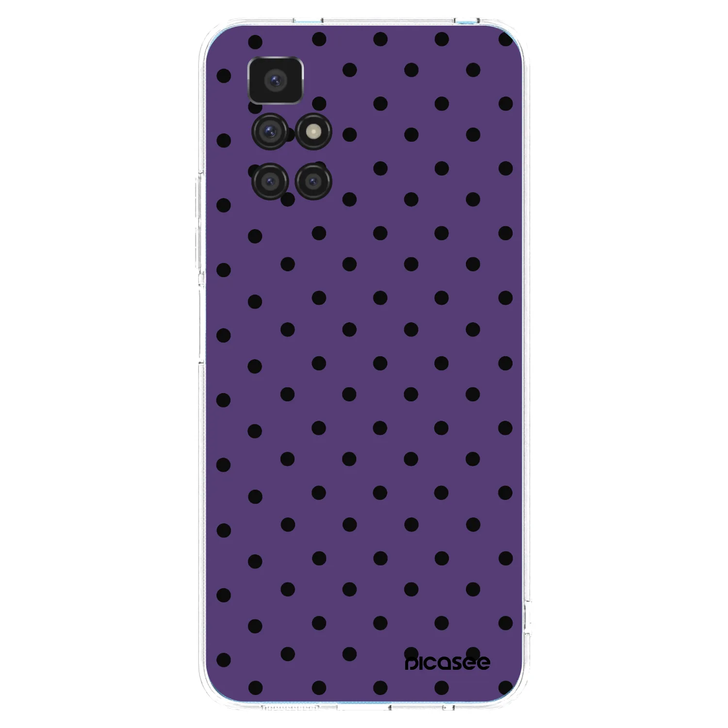 Picasee silikonska prozirna maskica za Xiaomi Redmi 10 (2022) - Flickers 2