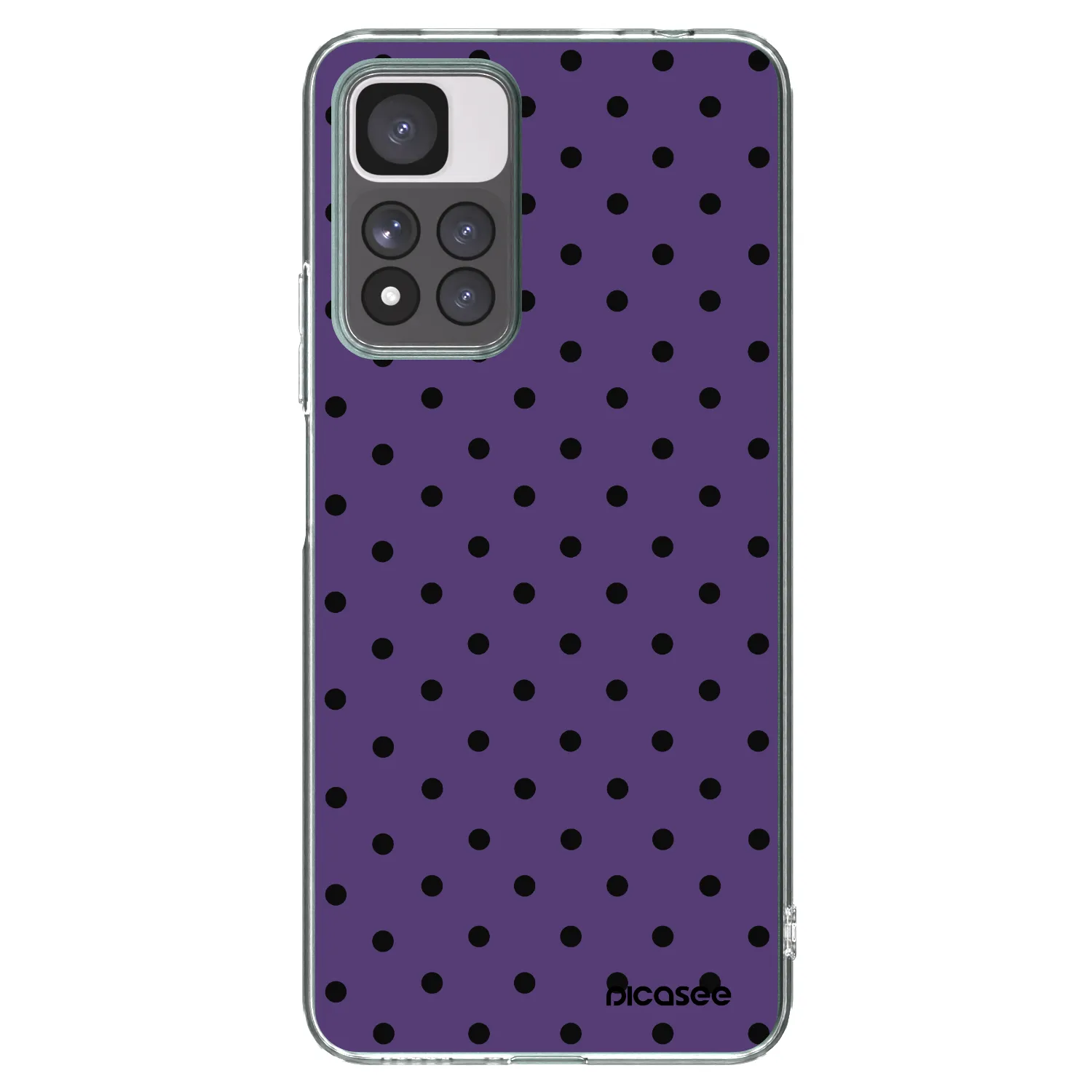 Picasee silikonska prozirna maskica za Xiaomi Redmi Note 11 Pro+ 5G - Flickers 2