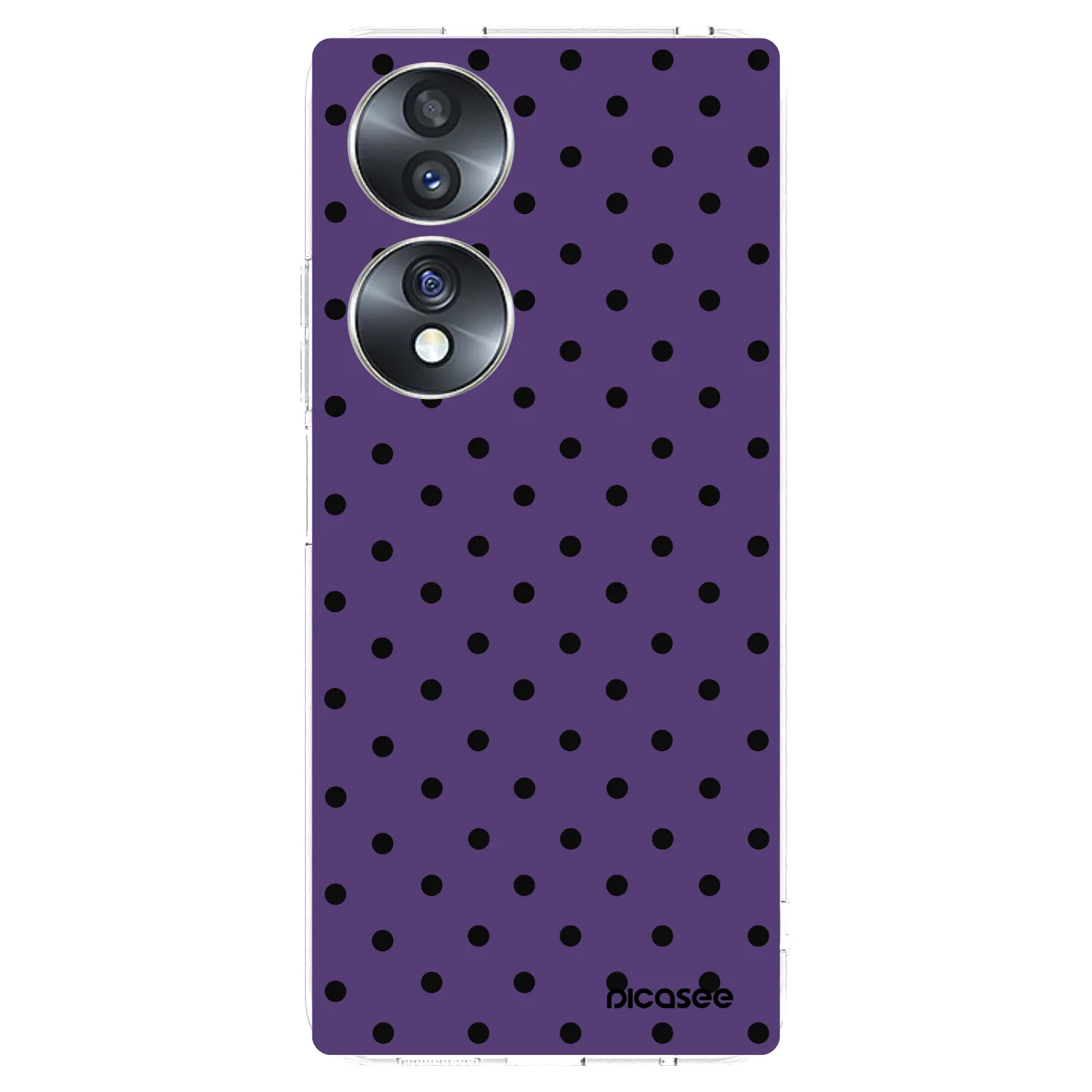 Picasee silikonska prozirna maskica za Honor 70 - Flickers 2
