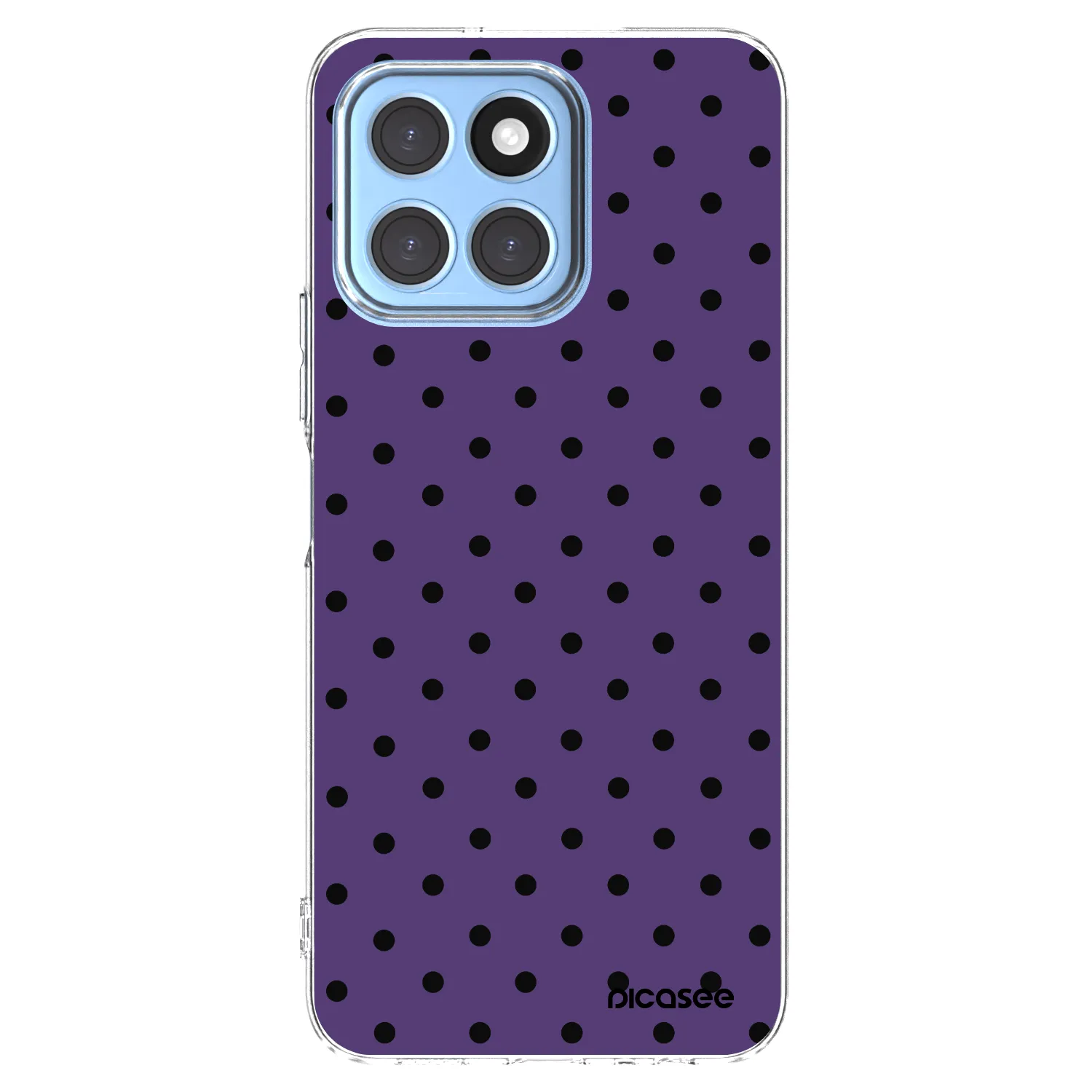 Picasee silikonska prozirna maskica za Honor X8 5G - Flickers 2