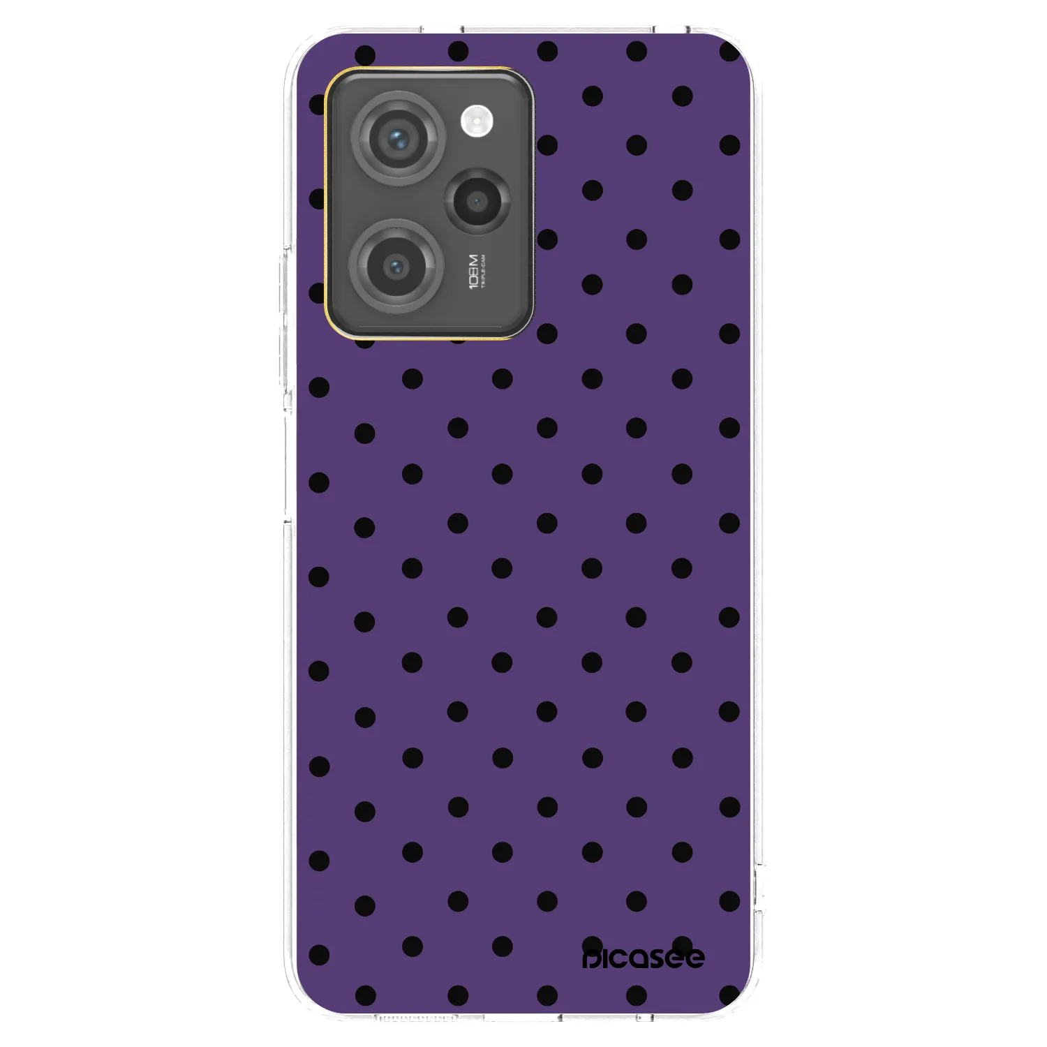 Picasee crna silikonska maskica za Xiaomi Poco X5 Pro - Flickers 2