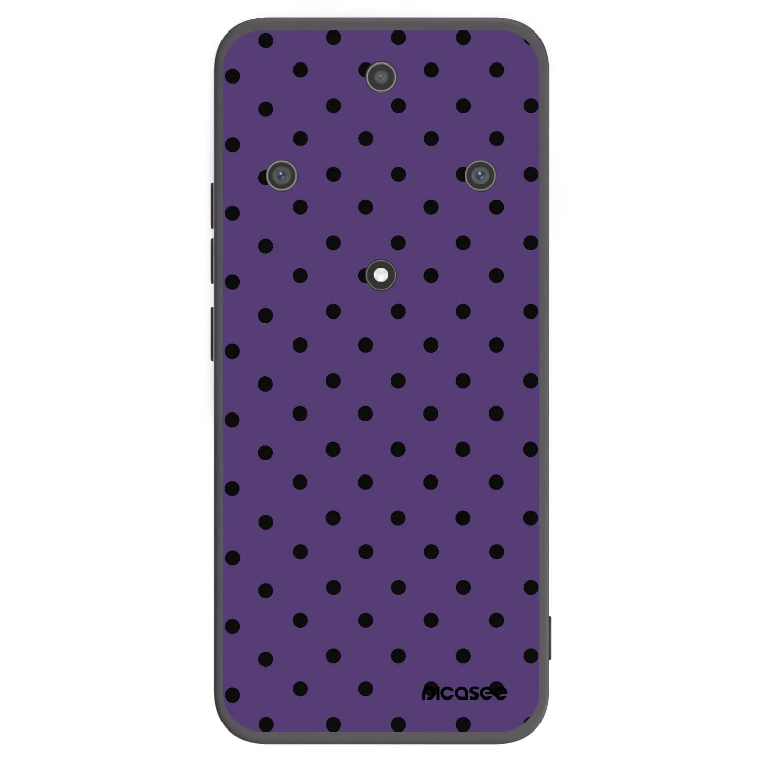 Picasee crna silikonska maskica za Honor Magic5 Lite 5G - Flickers 2