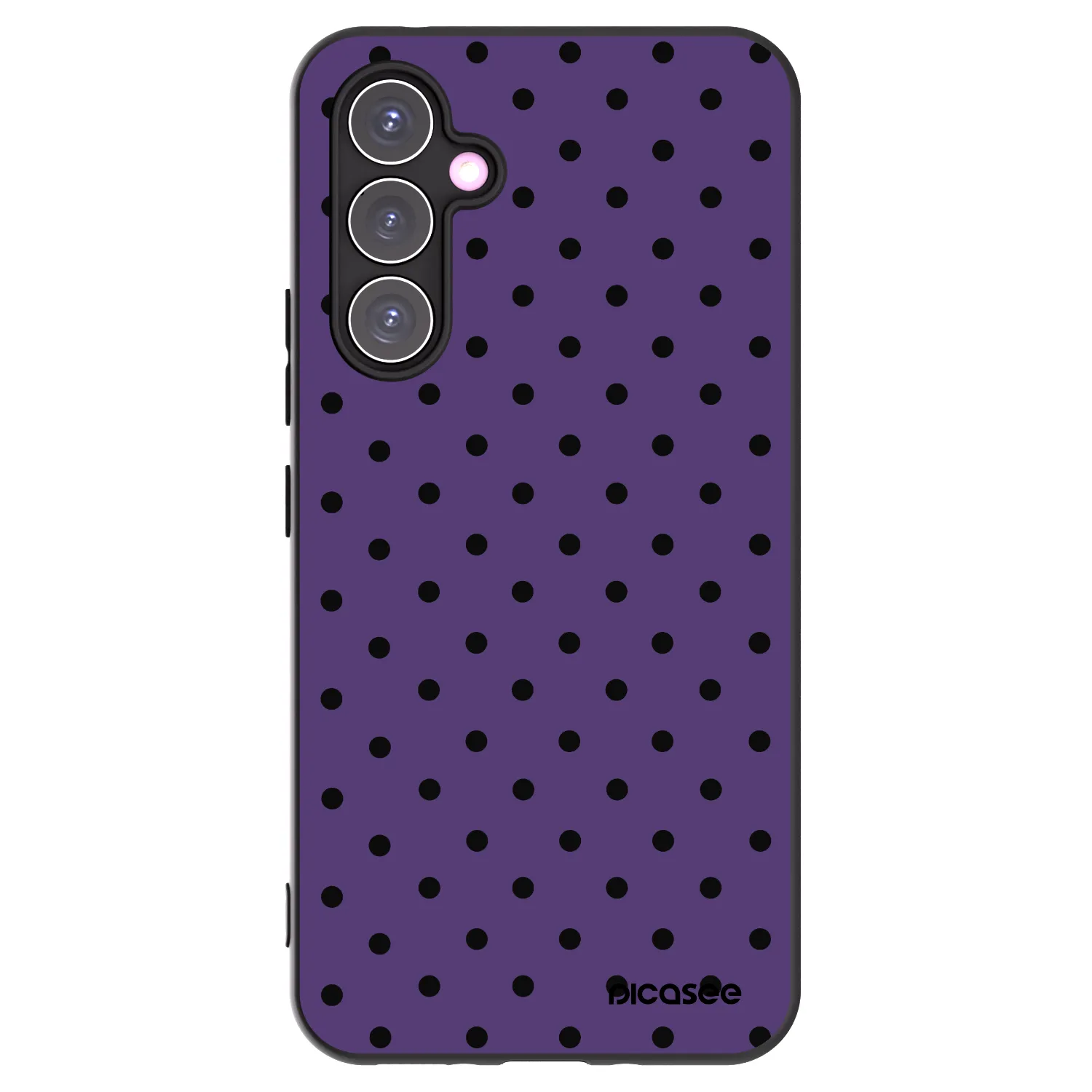 Picasee crna silikonska maskica za Samsung Galaxy A54 5G A546B - Flickers 2