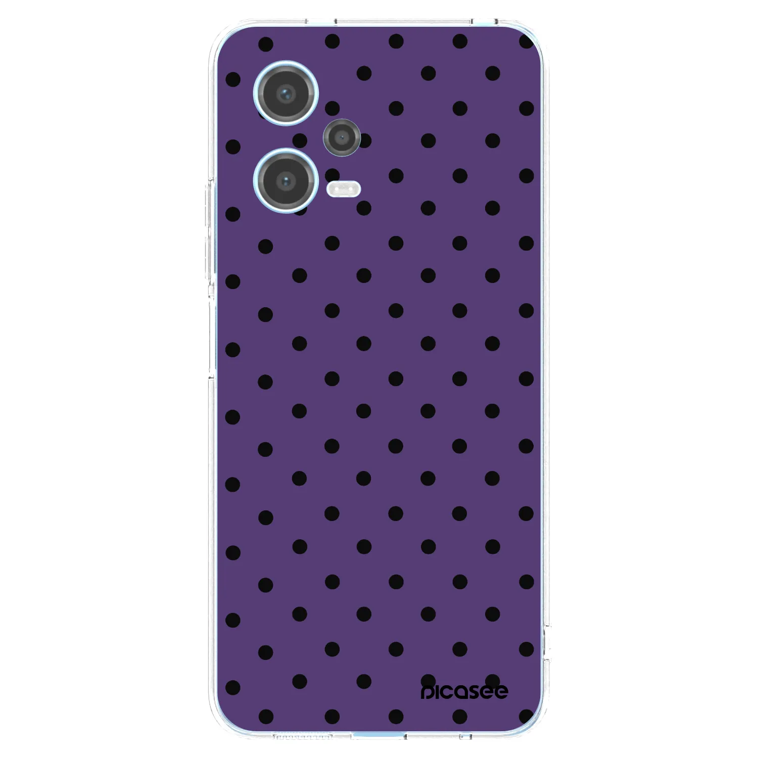 Picasee silikonska prozirna maskica za Xiaomi Redmi Note 12 5G - Flickers 2