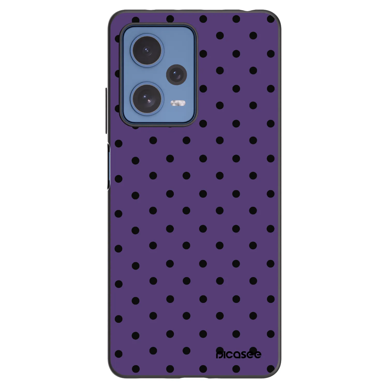Picasee crna silikonska maskica za Xiaomi Redmi Note 12 Pro 5G - Flickers 2