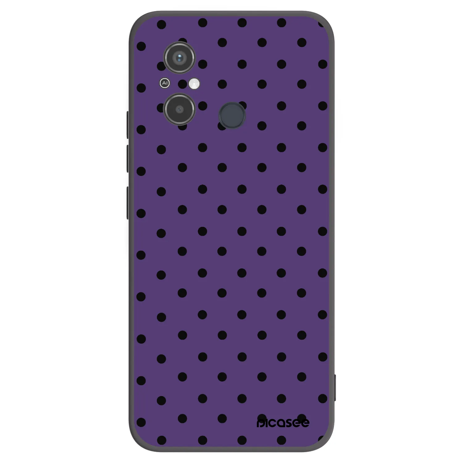 Picasee crna silikonska maskica za Xiaomi Redmi 12C - Flickers 2