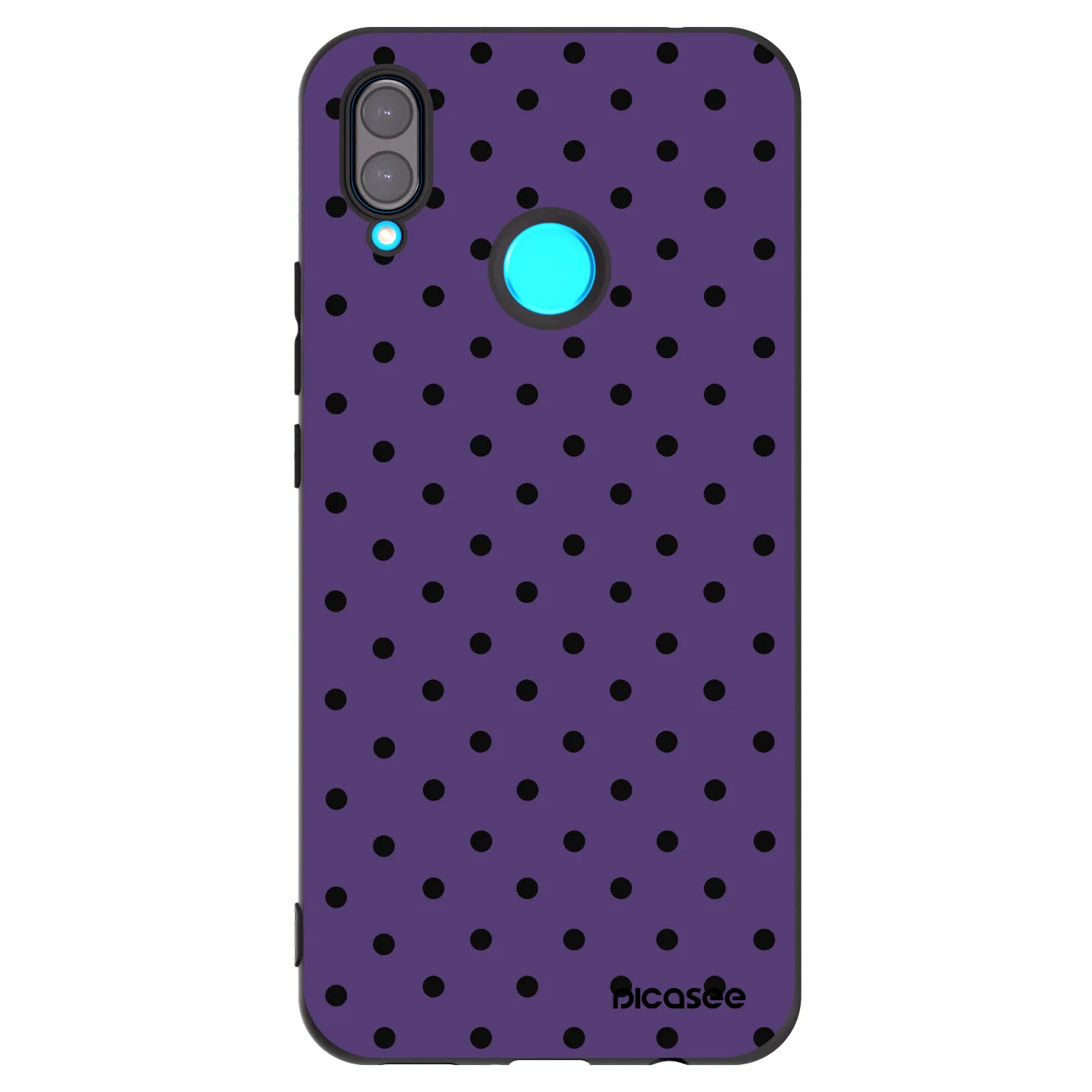 Picasee crna silikonska maskica za Huawei Nova 3i - Flickers 2