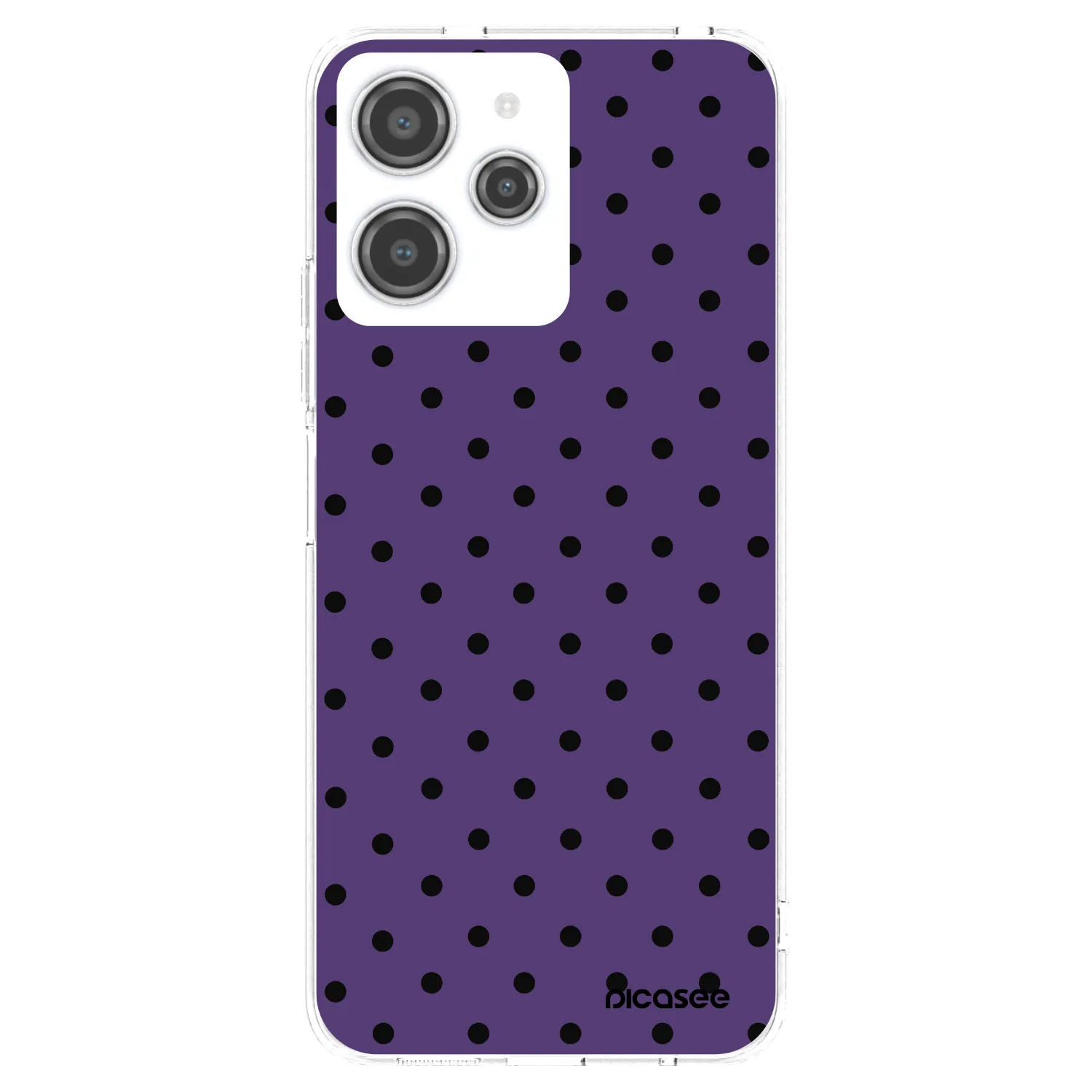 Picasee silikonska prozirna maskica za Xiaomi Redmi 12 4G - Flickers 2