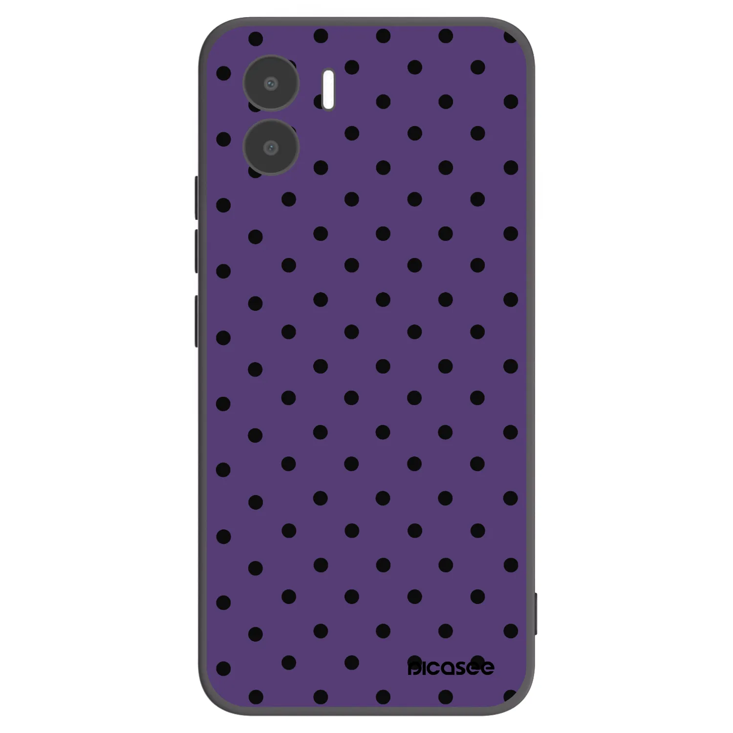 Picasee crna silikonska maskica za Xiaomi Redmi A2 - Flickers 2