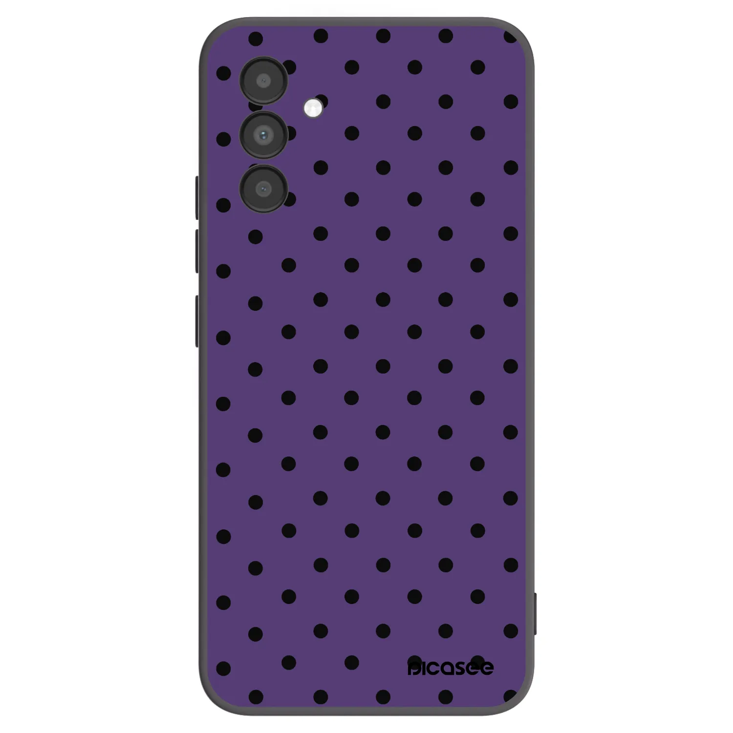 Picasee crna silikonska maskica za Samsung Galaxy A04s A047F - Flickers 2