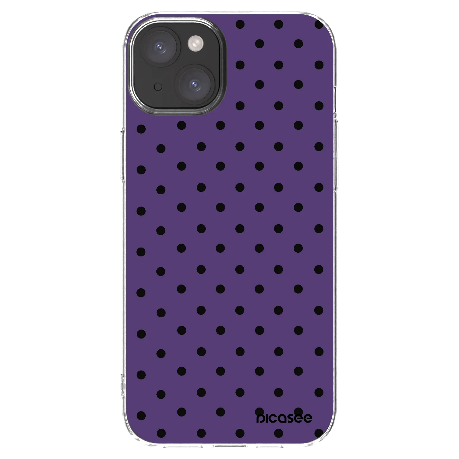 Picasee silikonska prozirna maskica za Apple iPhone 15 Plus - Flickers 2