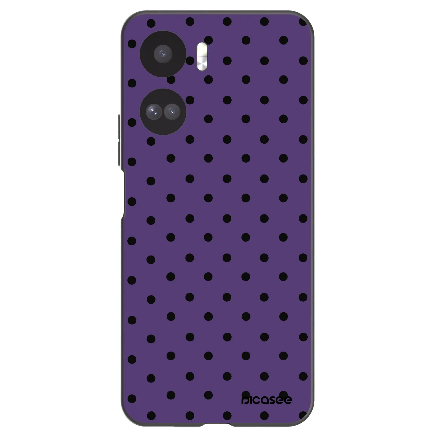 Picasee crna silikonska maskica za Honor 90 Lite 5G - Flickers 2